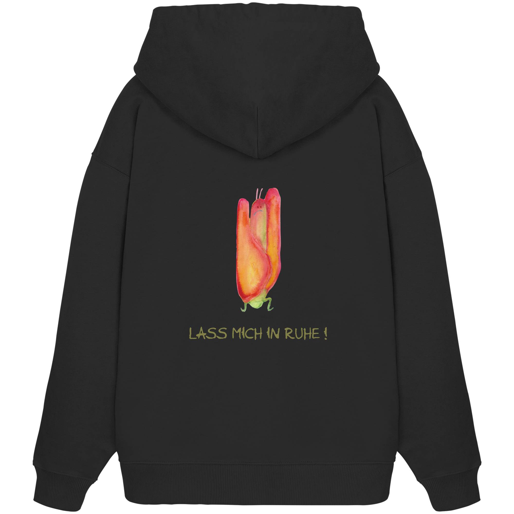 Lass mich in Ruhe! "Jona Kokon Edition" Backprint - Organic Oversize Hoodie