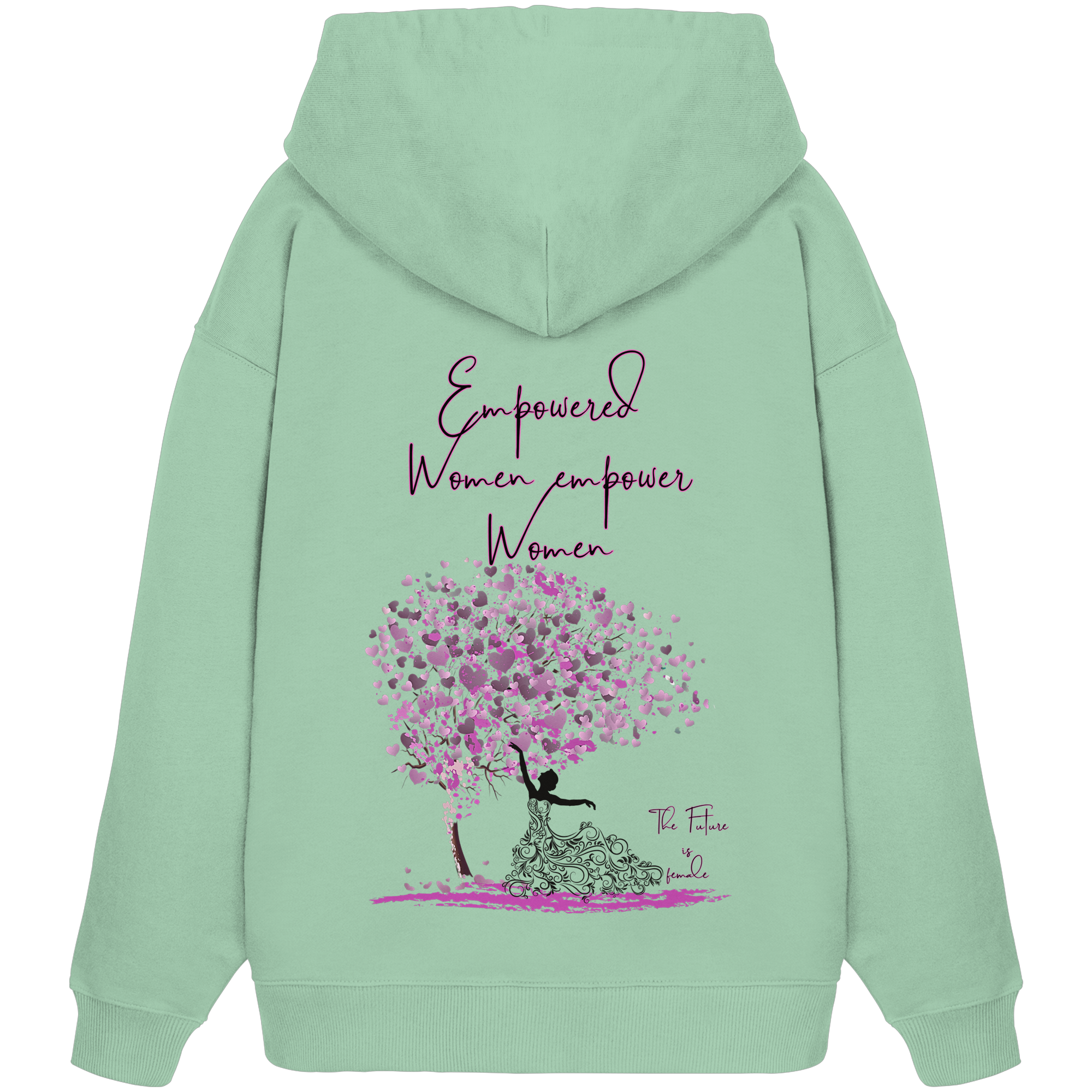 Empowered Women empower Women Backprint Oversize Hoodie