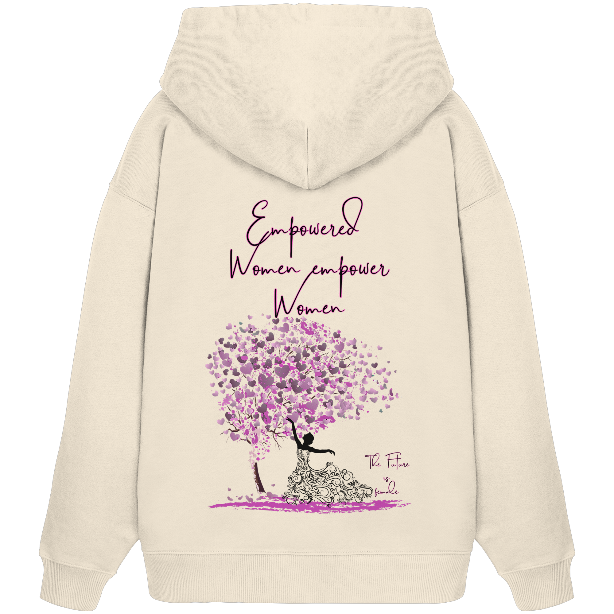Empowered Women empower Women Backprint Oversize Hoodie