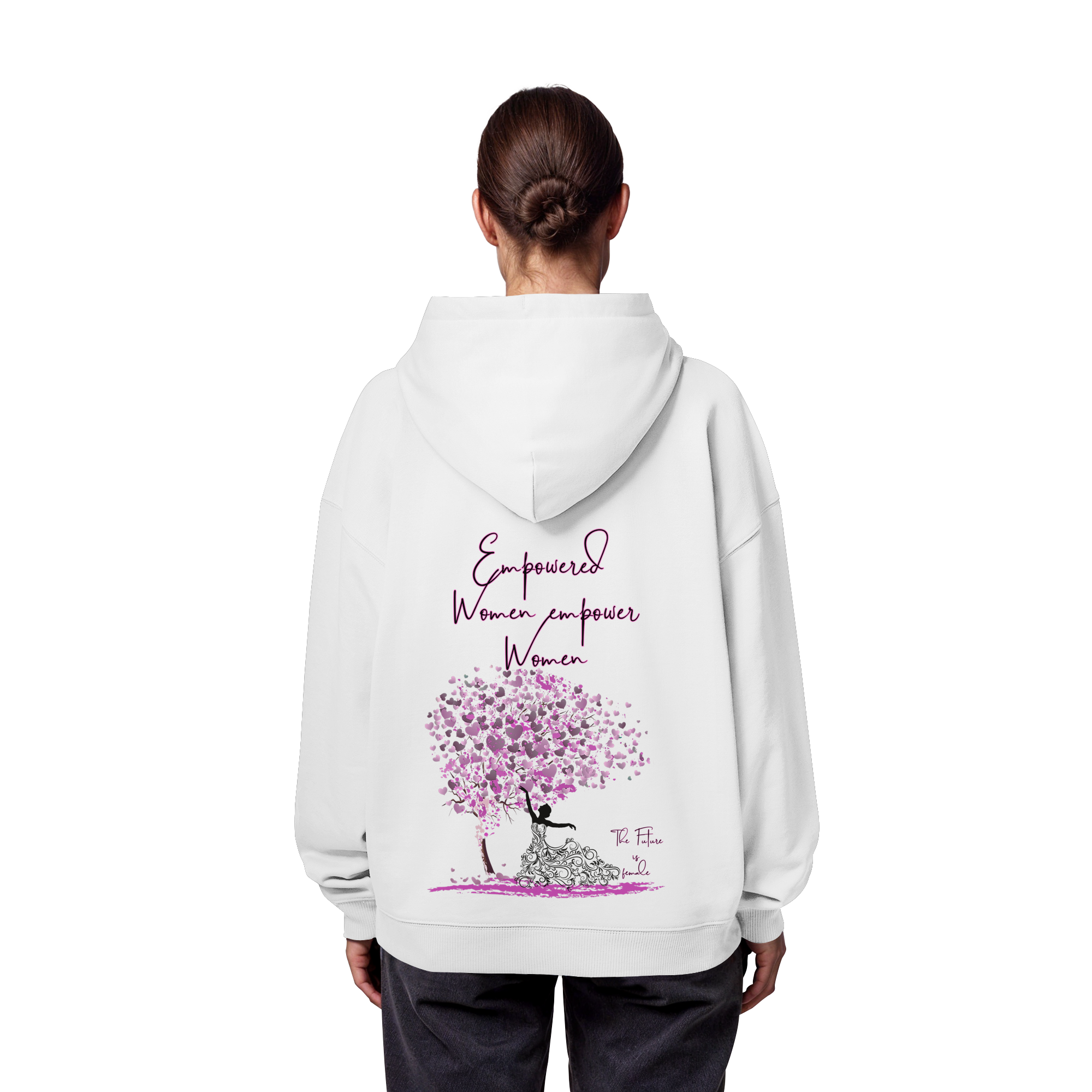 Empowered Women empower Women Backprint - Organic Oversize Hoodie