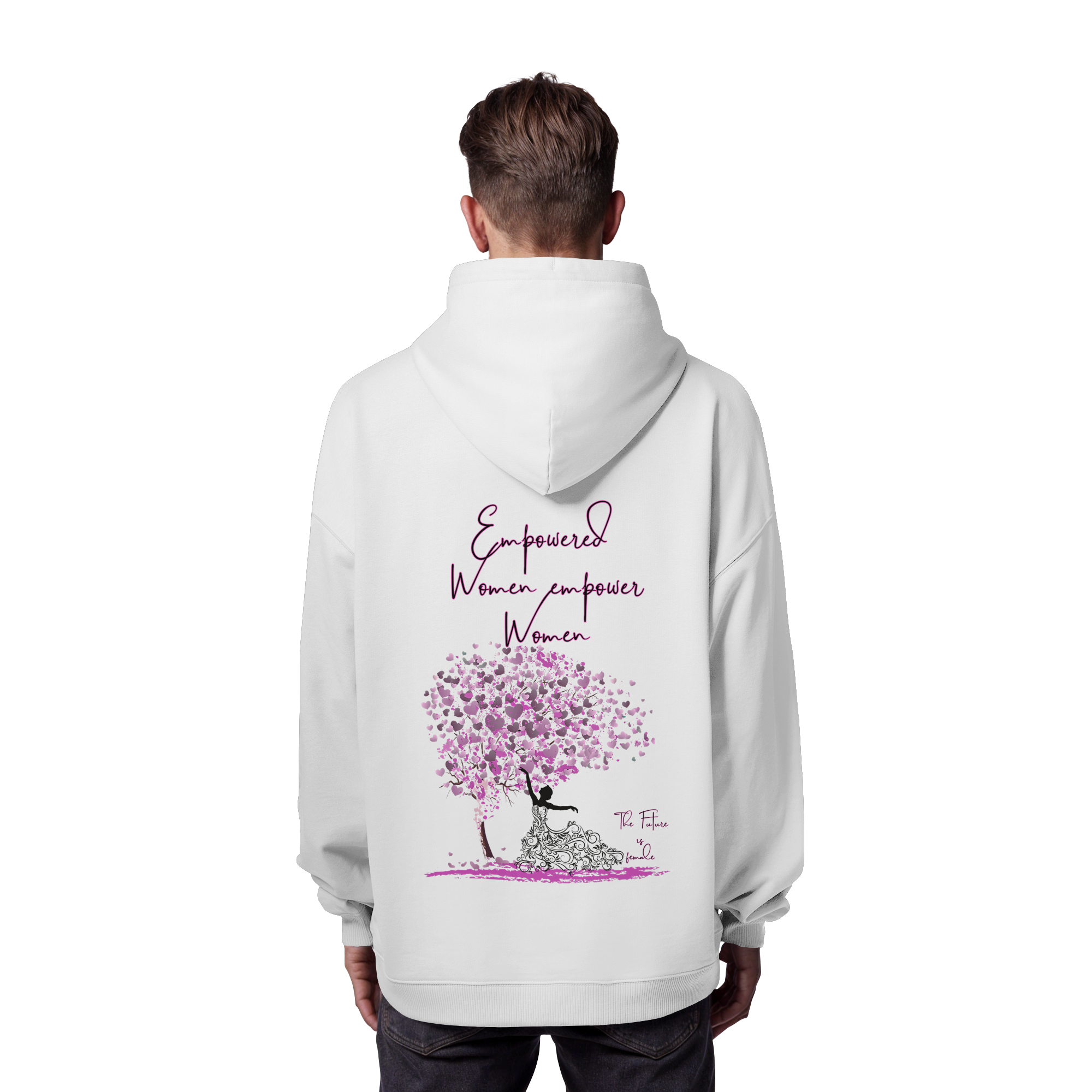 Empowered Women empower Women Backprint - Organic Oversize Hoodie