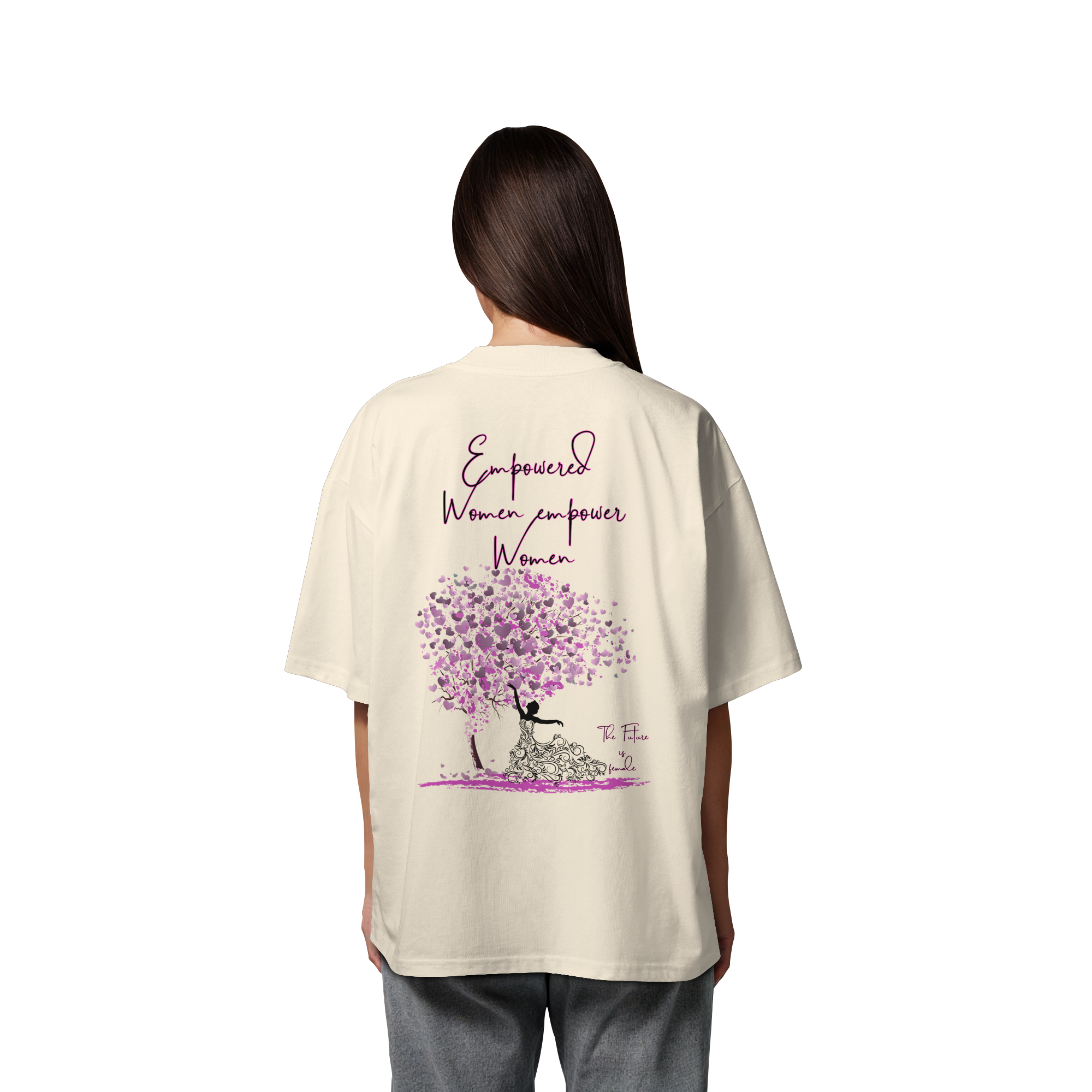 Empowered Women empower Women Backprint - Organic Oversize Shirt