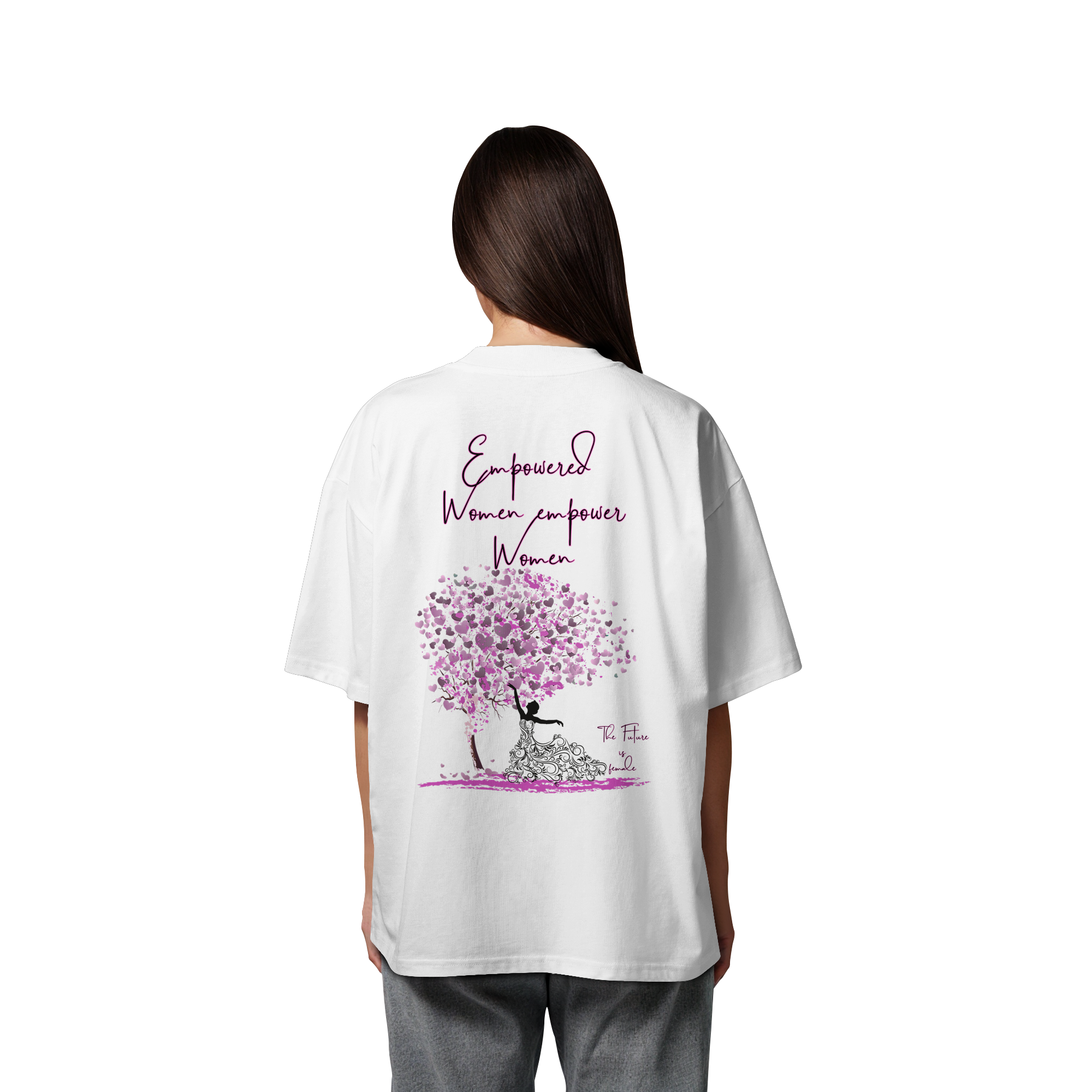 Empowered Women empower Women Backprint - Organic Oversize Shirt
