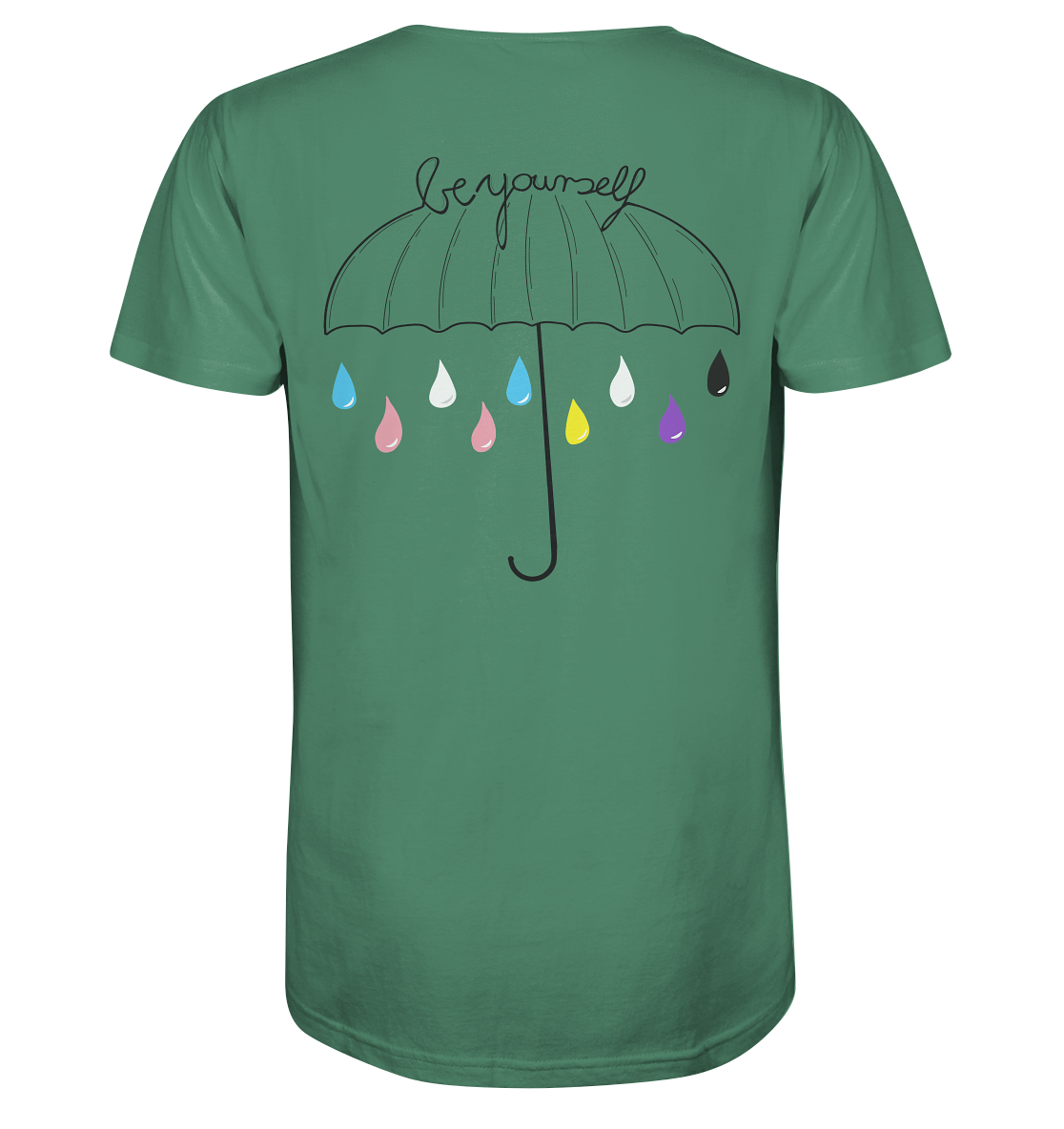 Trans Umbrella Backprint Unisex Shirt
