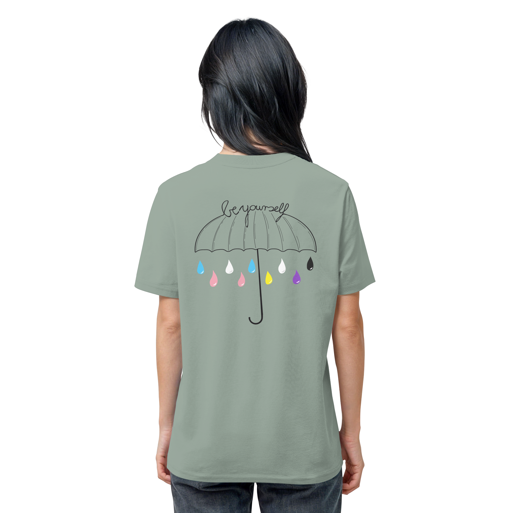 Trans Umbrella Backprint - Organic Shirt