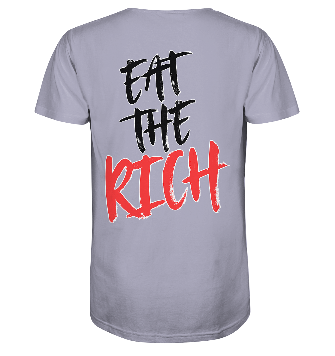 Eat the Rich "Skull Edition" Backprint - Organic Shirt