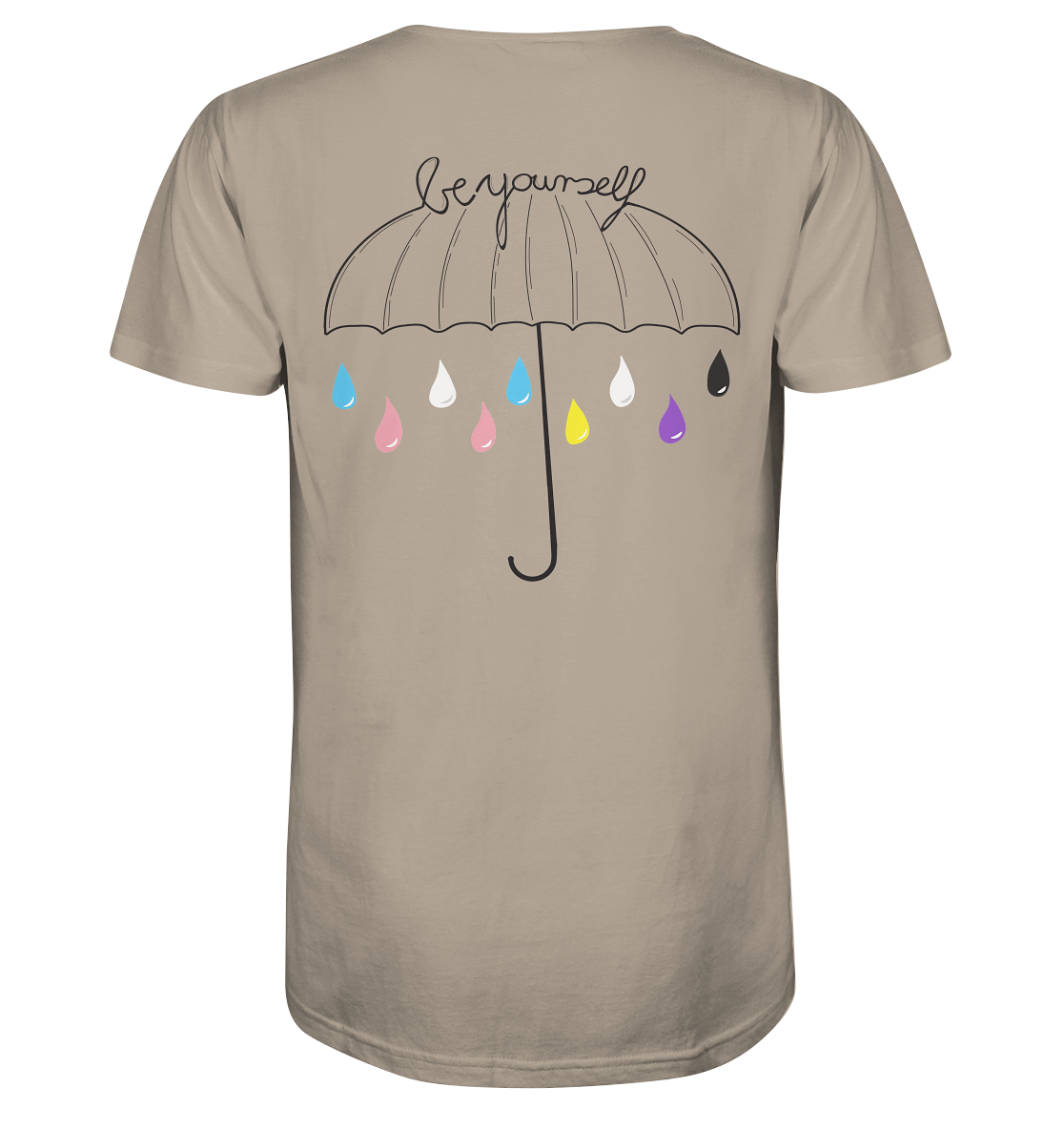 Trans Umbrella Backprint Unisex Shirt