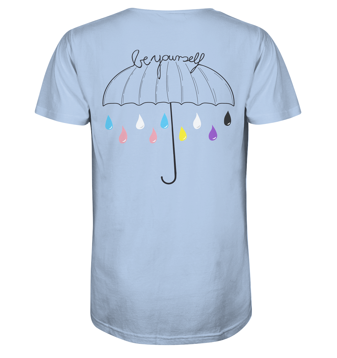 Trans Umbrella Backprint Unisex Shirt
