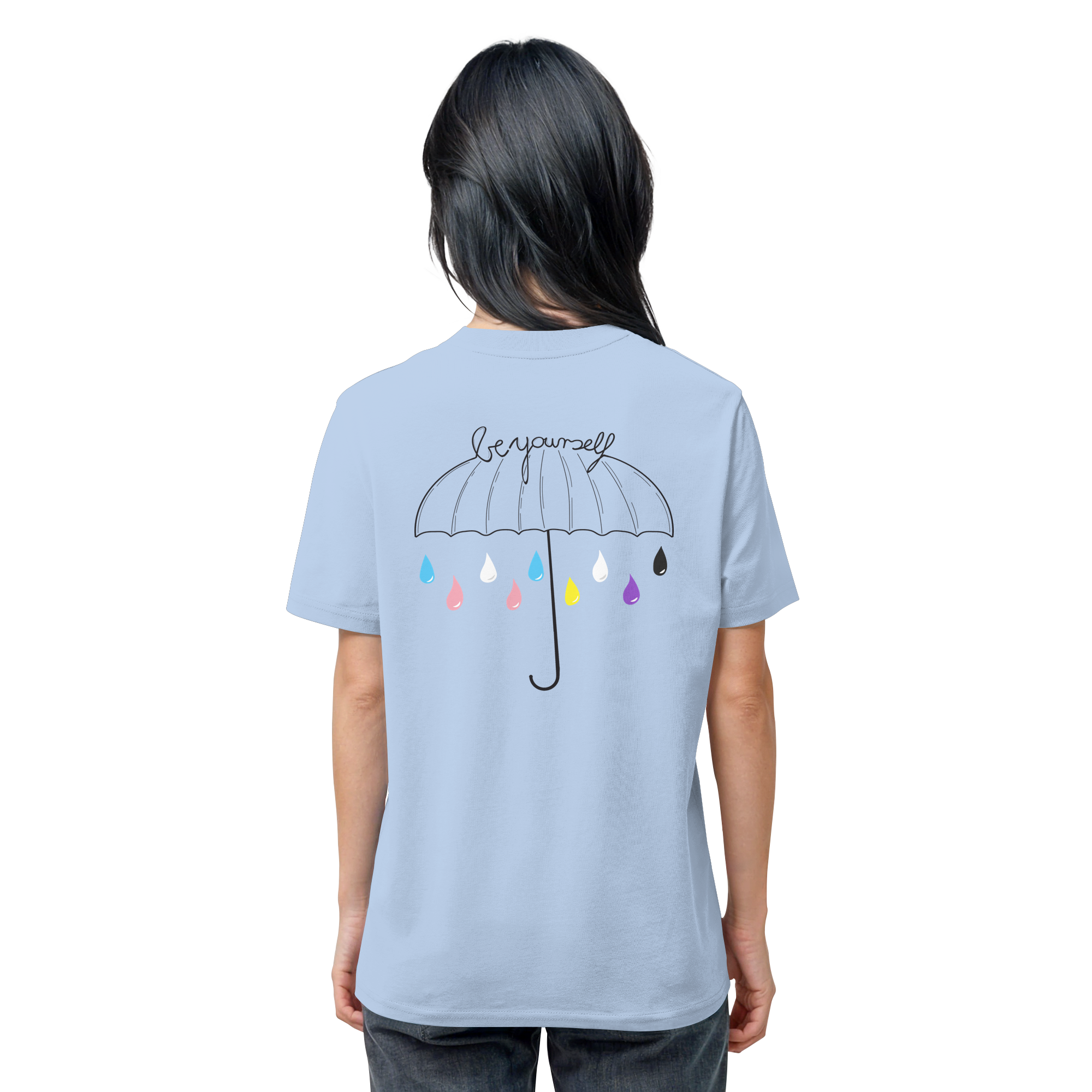 Trans Umbrella Backprint - Organic Shirt