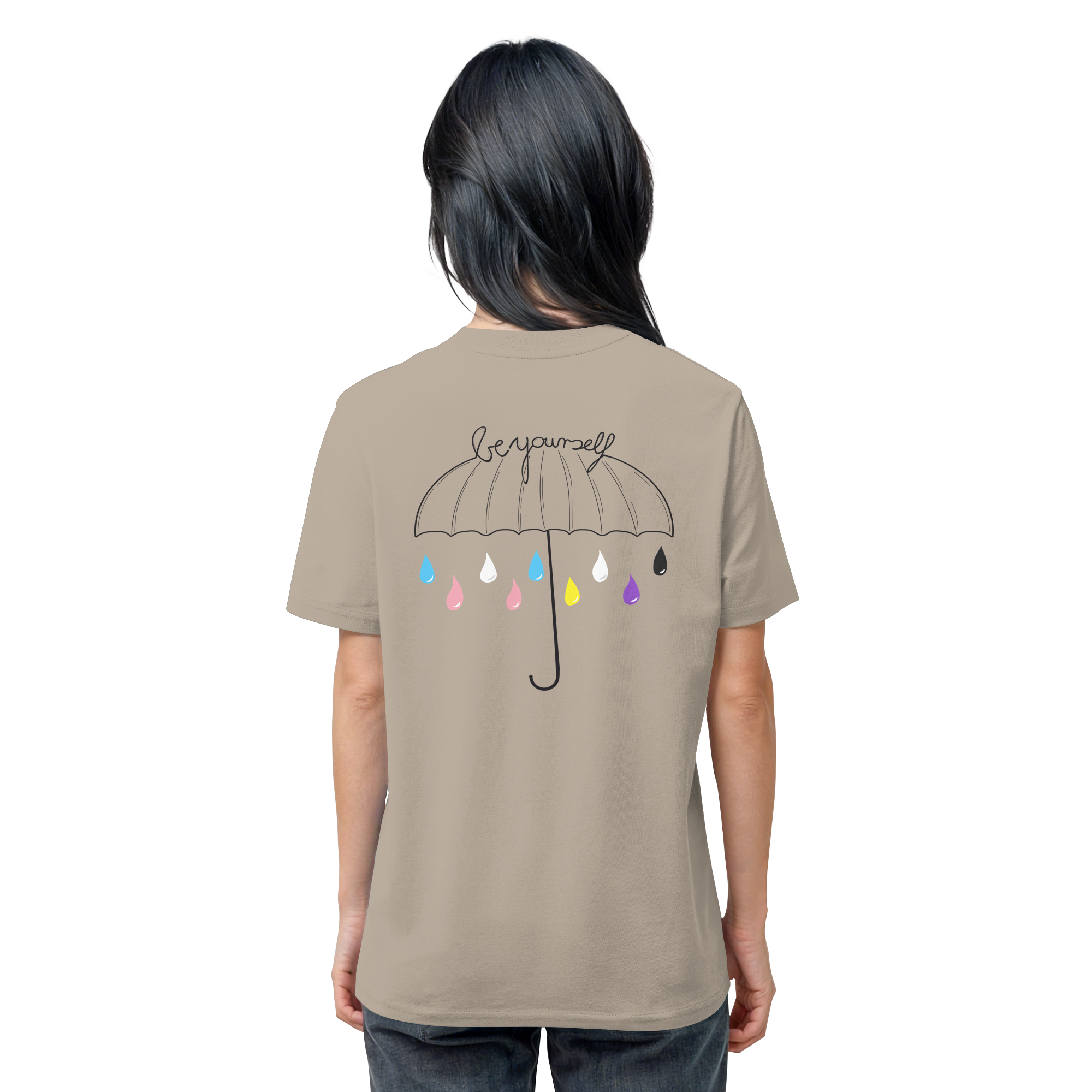 Trans Umbrella Backprint - Organic Shirt