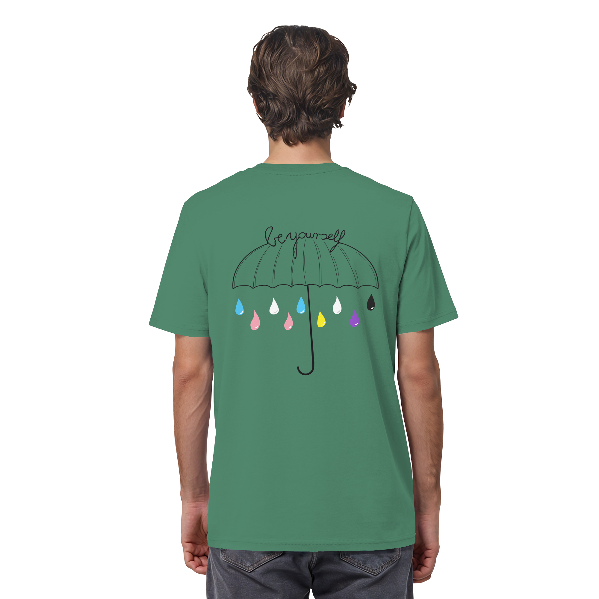 Trans Umbrella Backprint - Organic Shirt