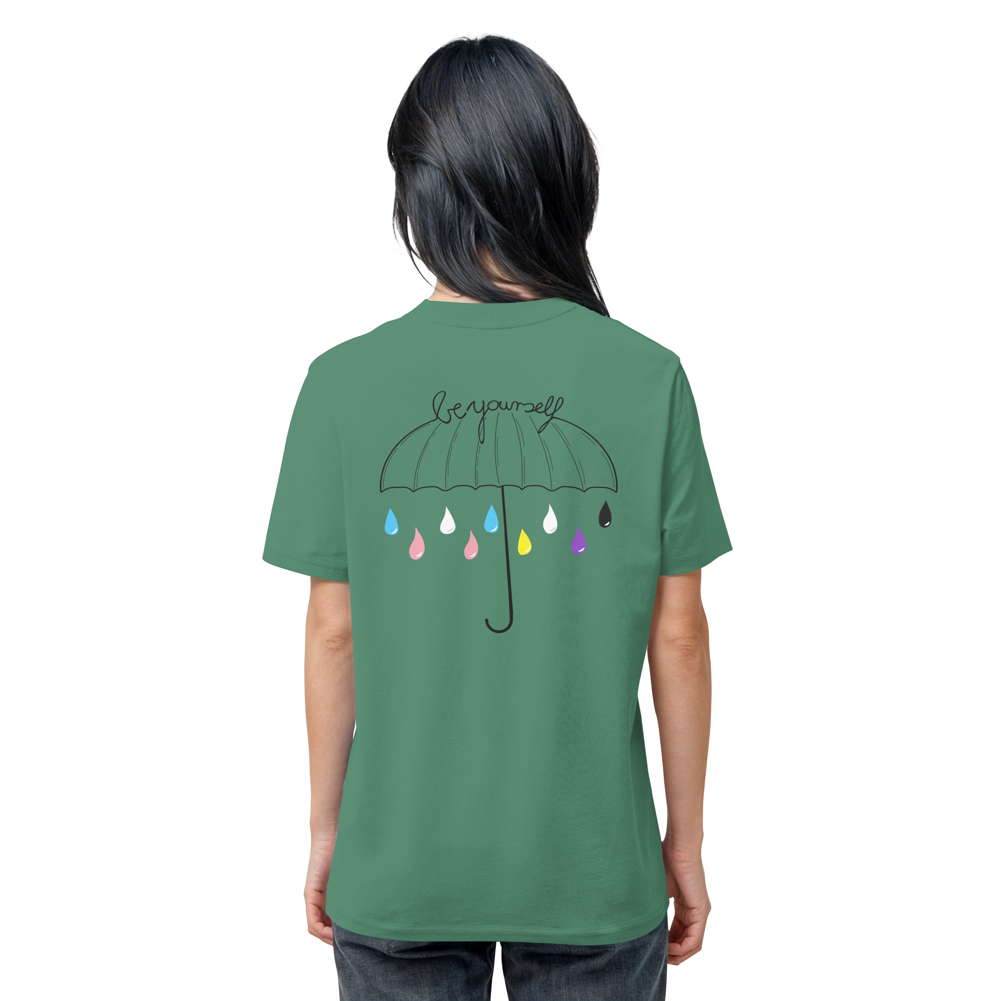 Trans Umbrella Backprint - Organic Shirt