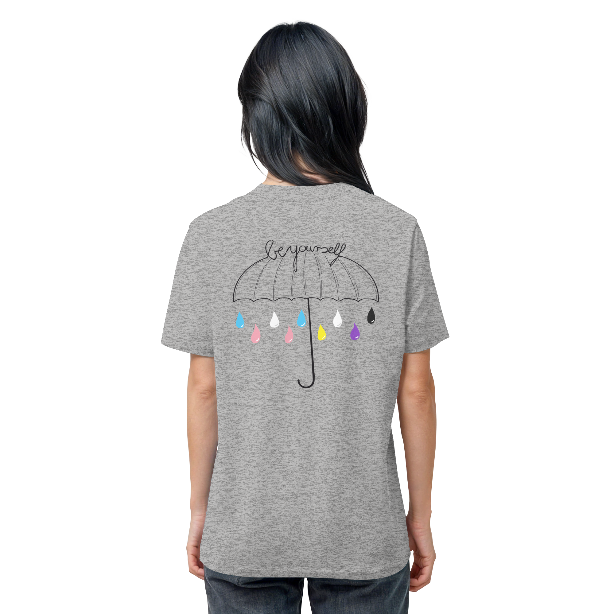 Trans Umbrella Backprint - Organic Shirt