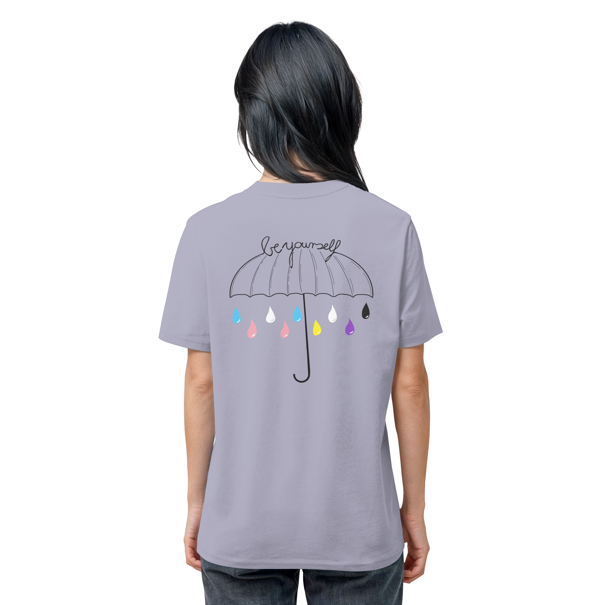 Trans Umbrella Backprint - Organic Shirt
