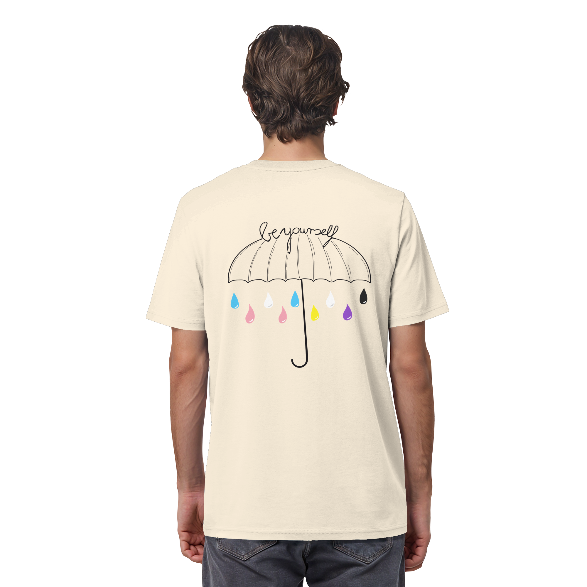 Trans Umbrella Backprint - Organic Shirt