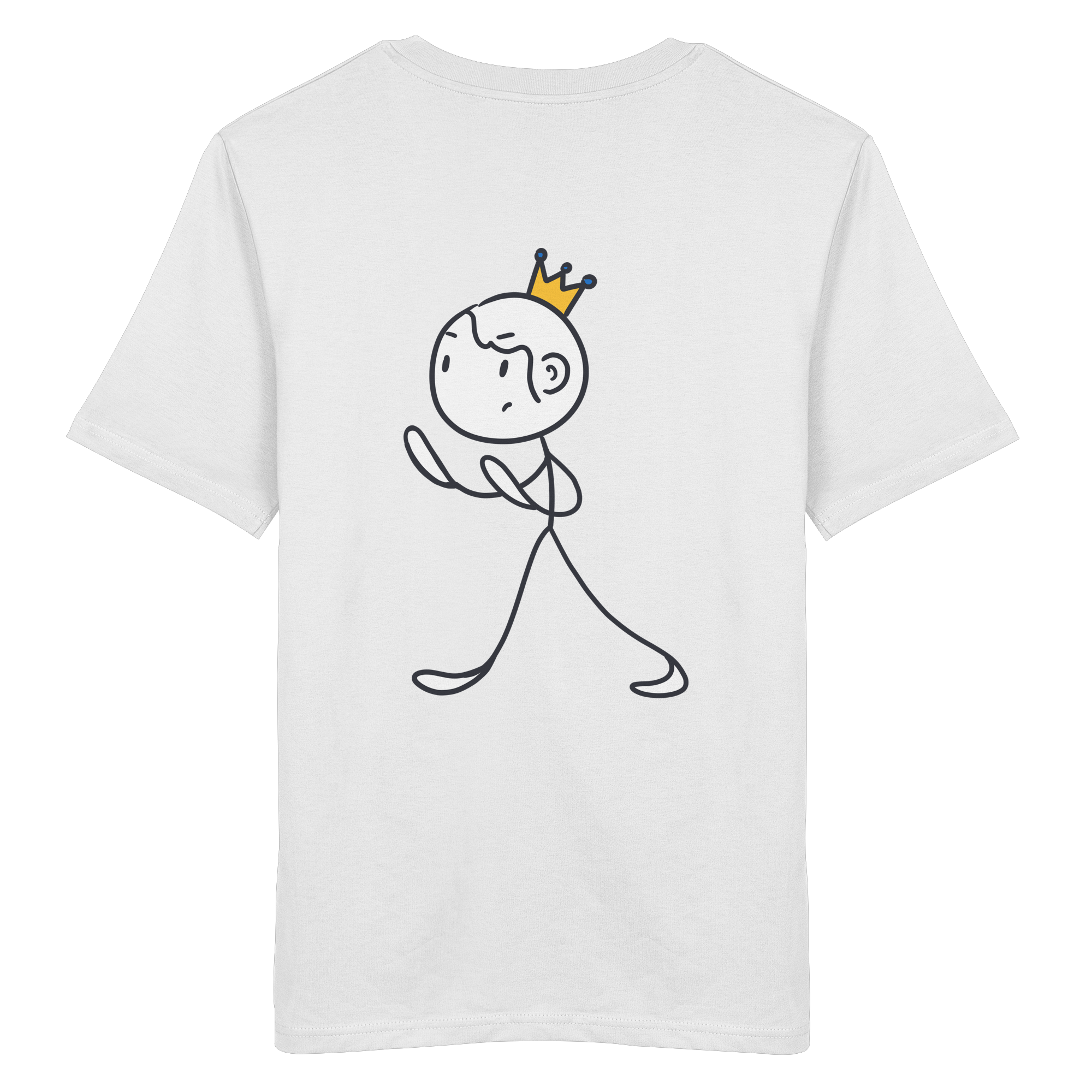 Survivor Queens Logo "Schriftzug Edition" mit Seelenmännchen "Selbstverteidigung Edition" Backprint - Organic Shirt