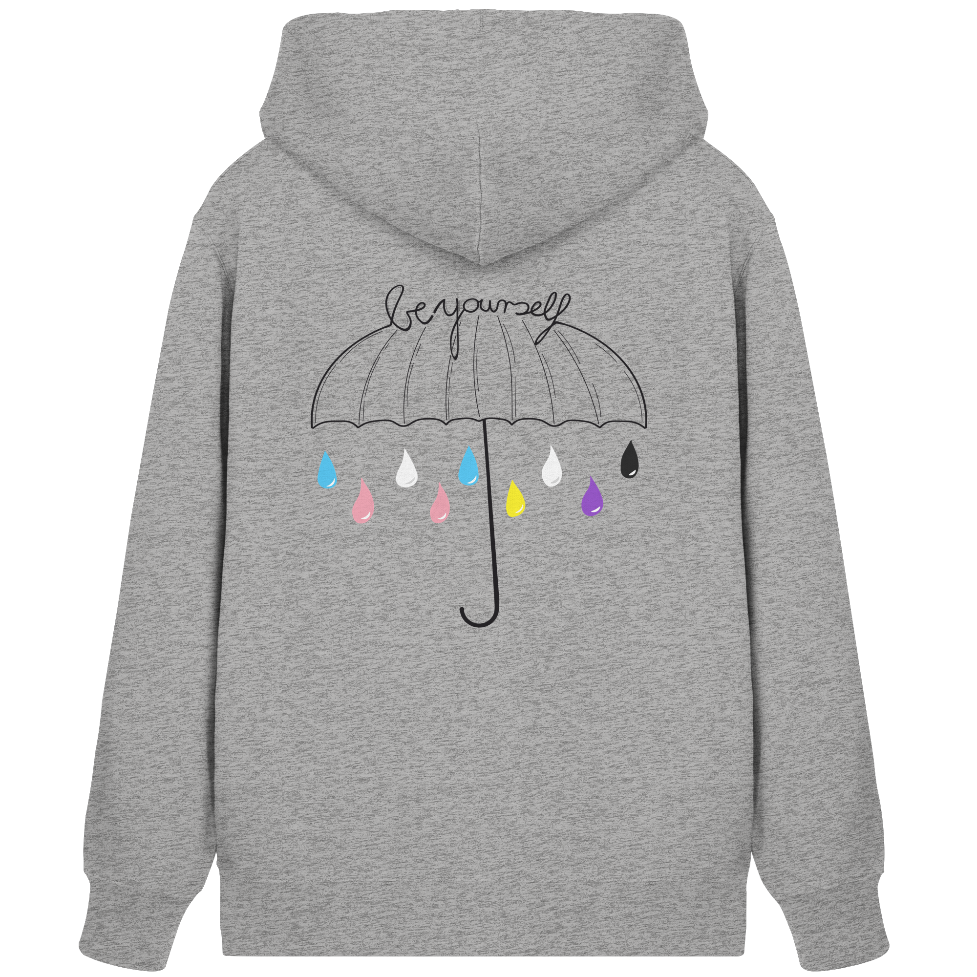 Trans Umbrella Backprint - Organic Zipper