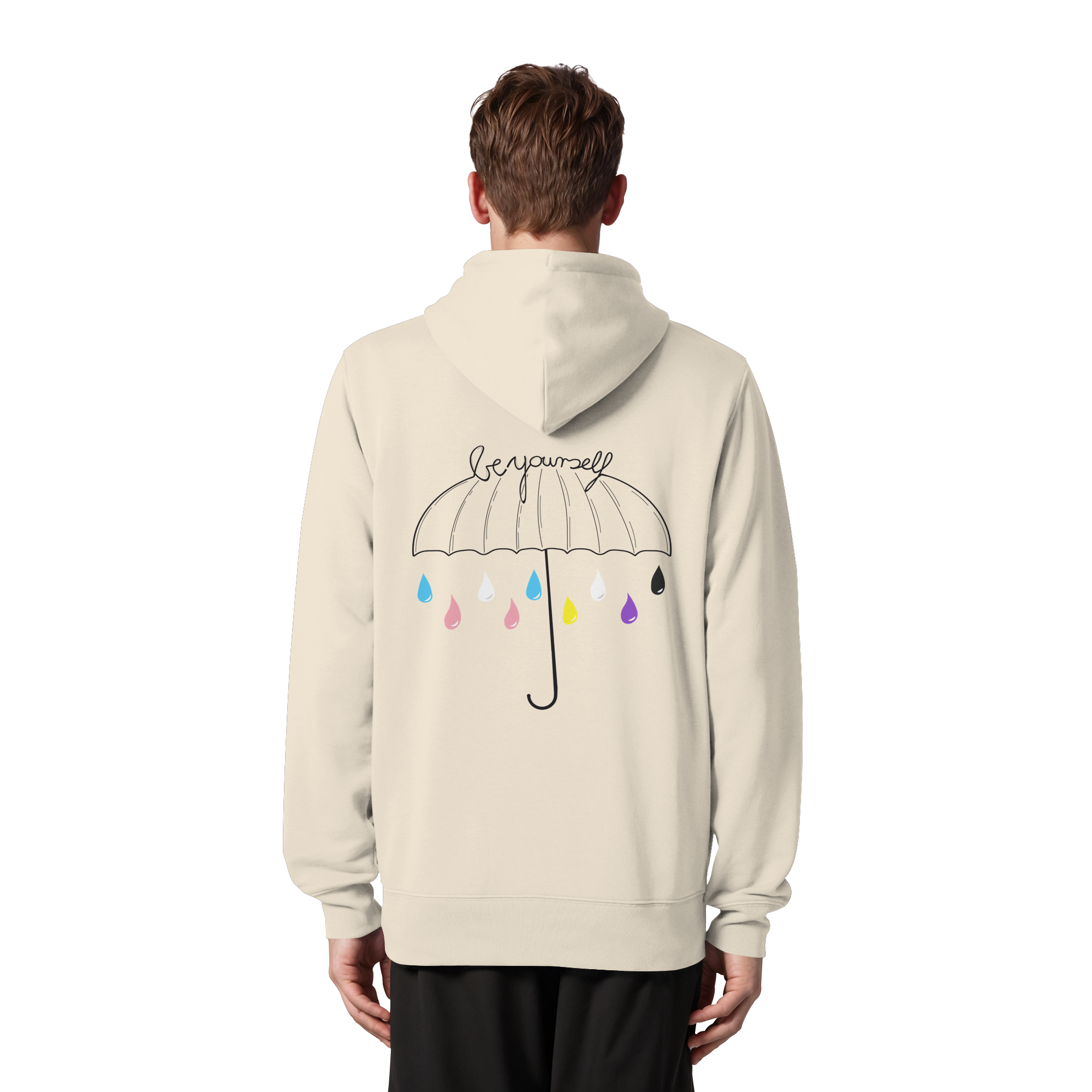 Trans Umbrella Backprint - Organic Zipper
