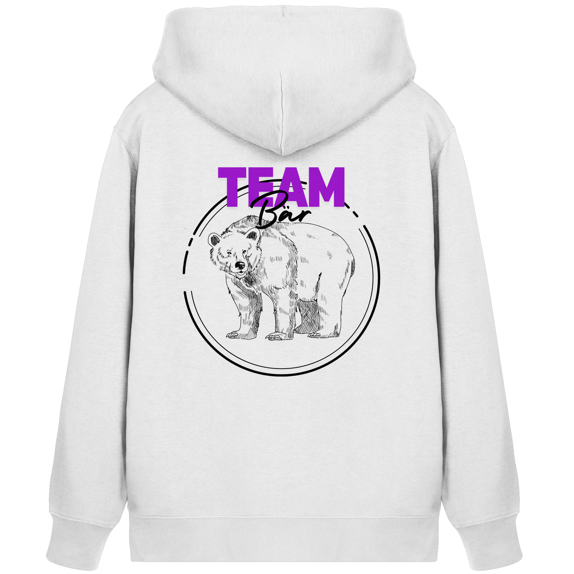 Team Bär Backprint - Organic Zipper