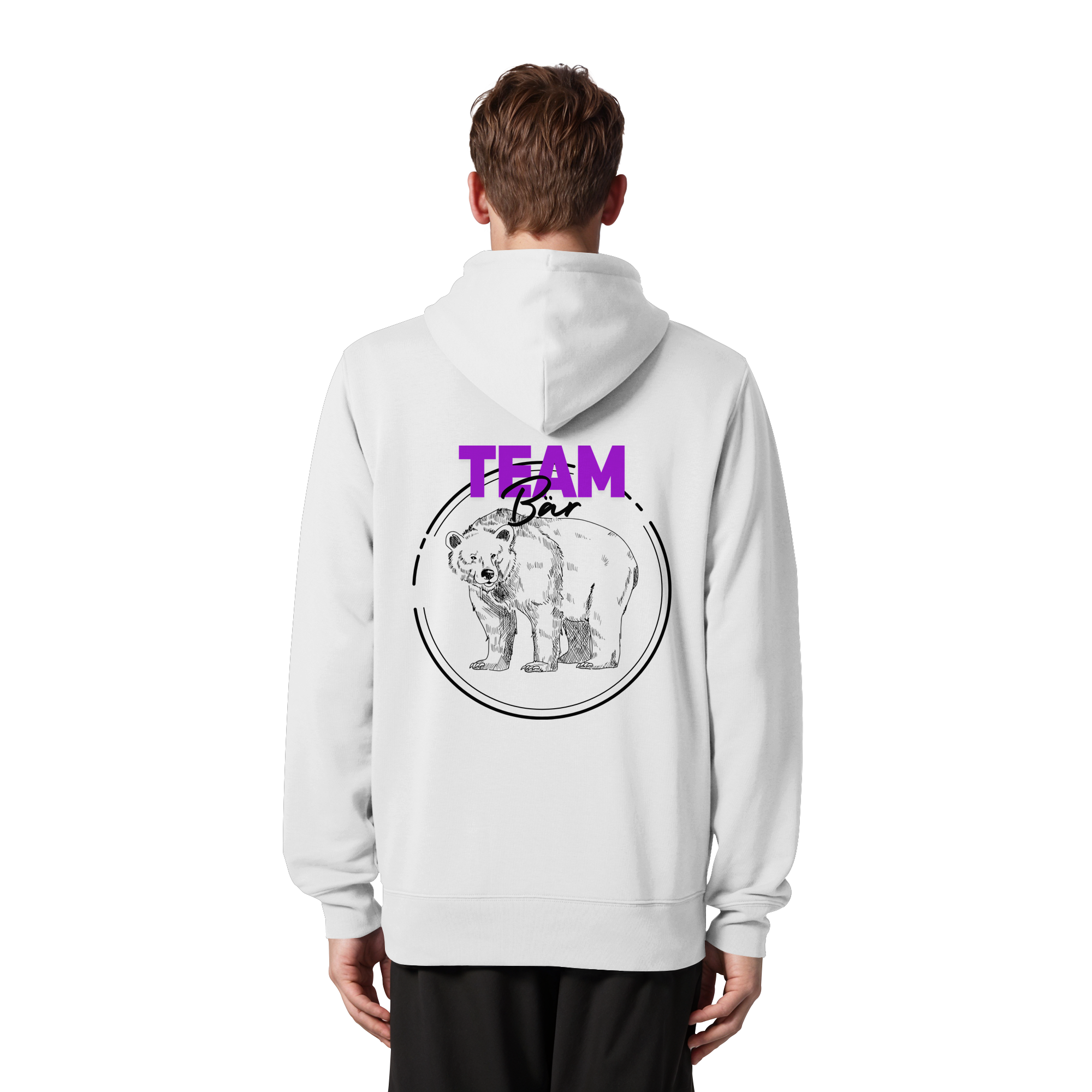 Team Bär Backprint - Organic Zipper