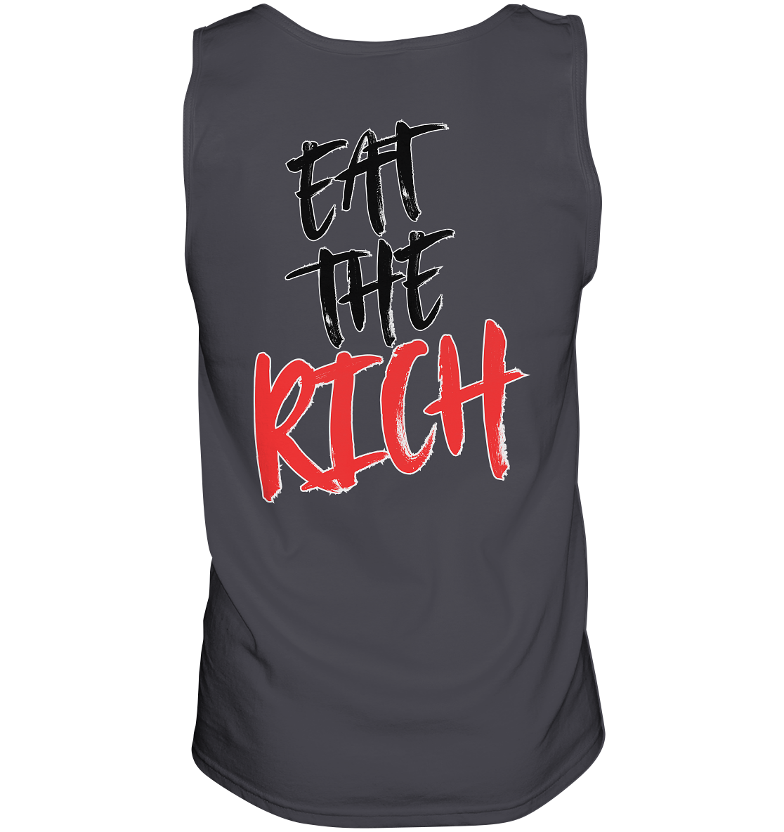 Eat the Rich "Skull Edition" Backprint - Tank-Top