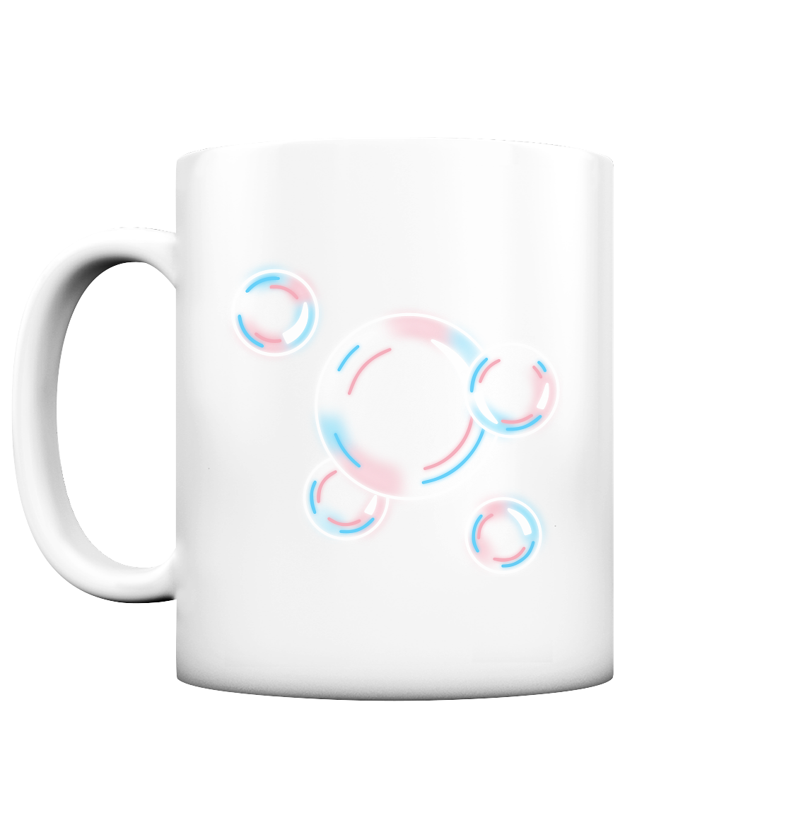 Trans Seifenblasen Tasse (matt)