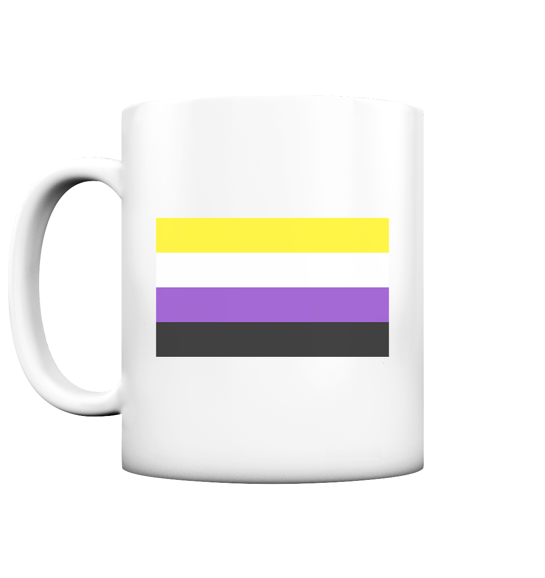 Nonbinary Pride Flag - Tasse matt