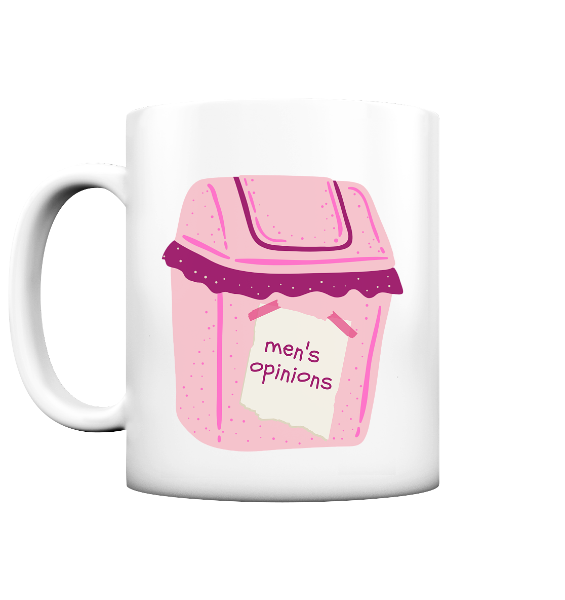 Men's Opinions - Tasse matt