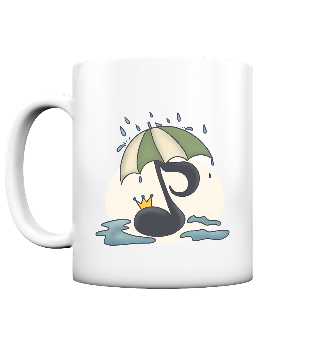 Melodien in Moll - Tasse matt