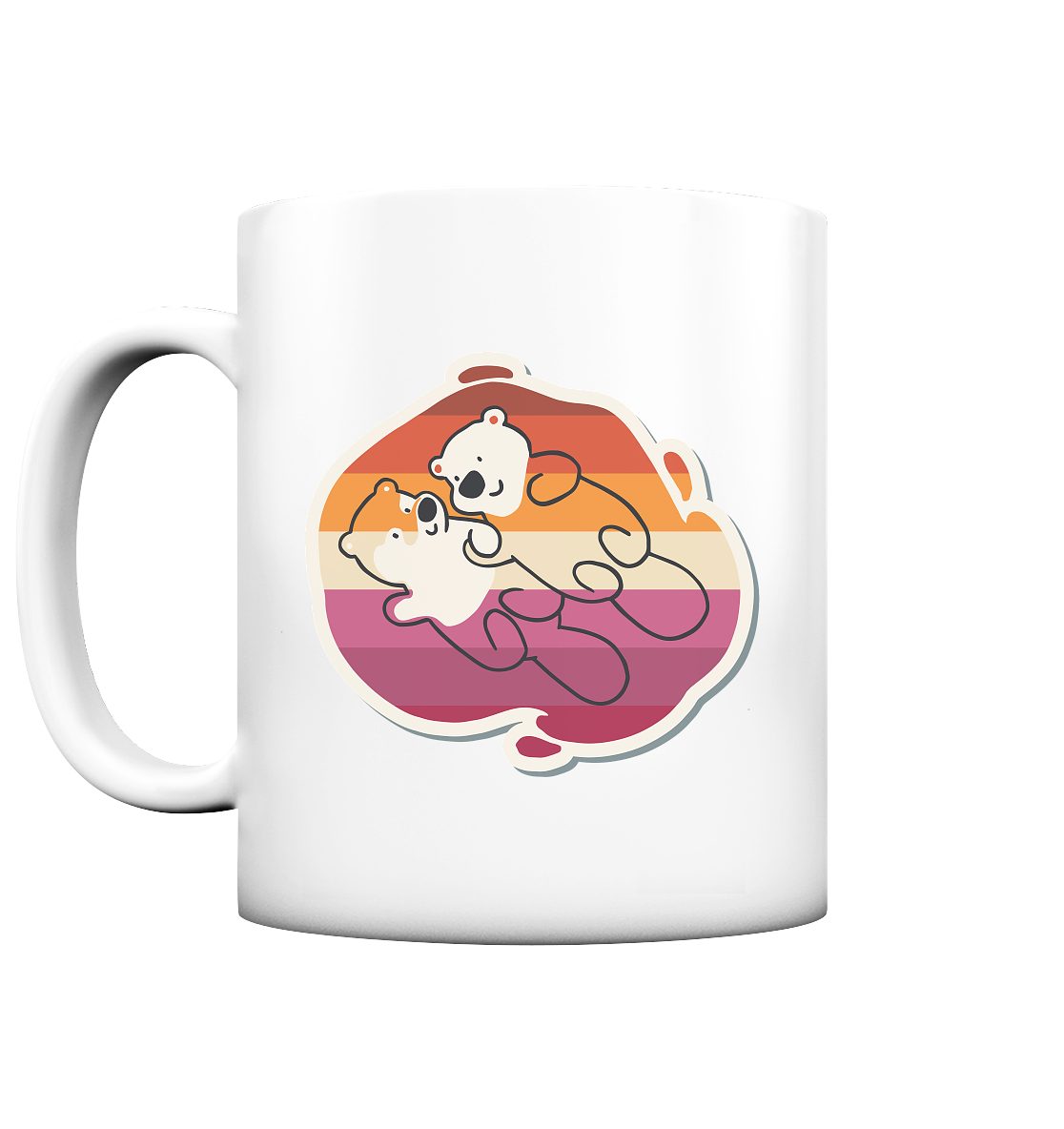 Lesbische Bieber - Tasse matt