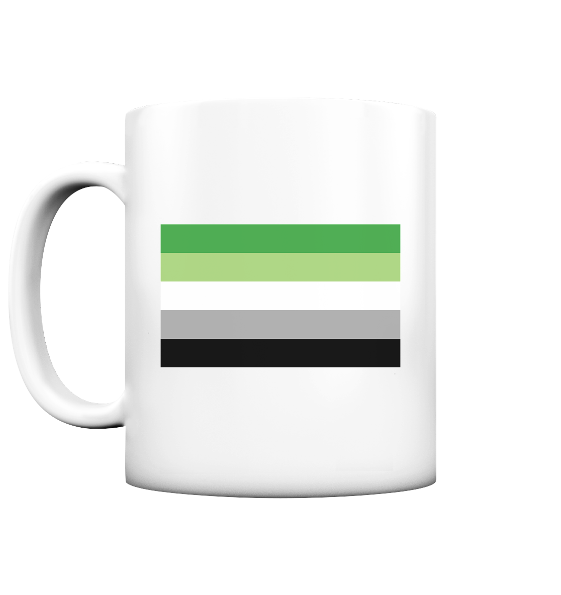 Aromantic Pride Flag - Tasse matt