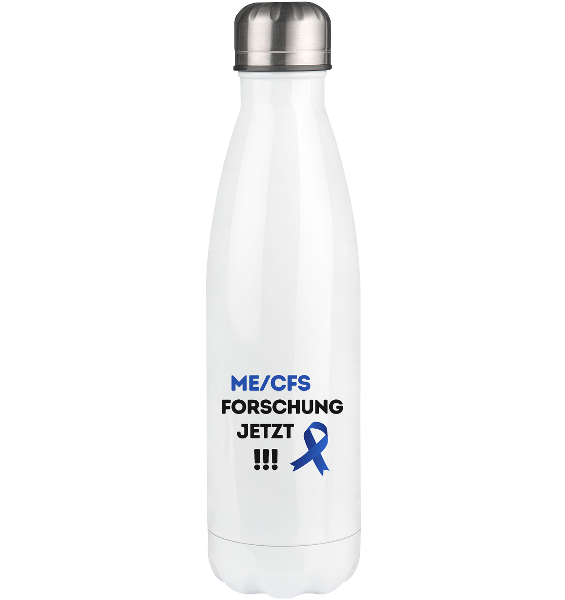 ME/CFS Forschung jetzt!!! - Thermoflasche 500ml