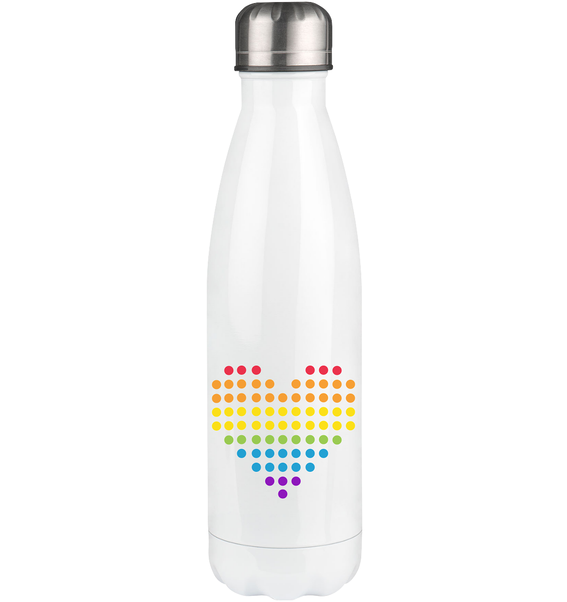 Punktherz - Thermoflasche 500ml