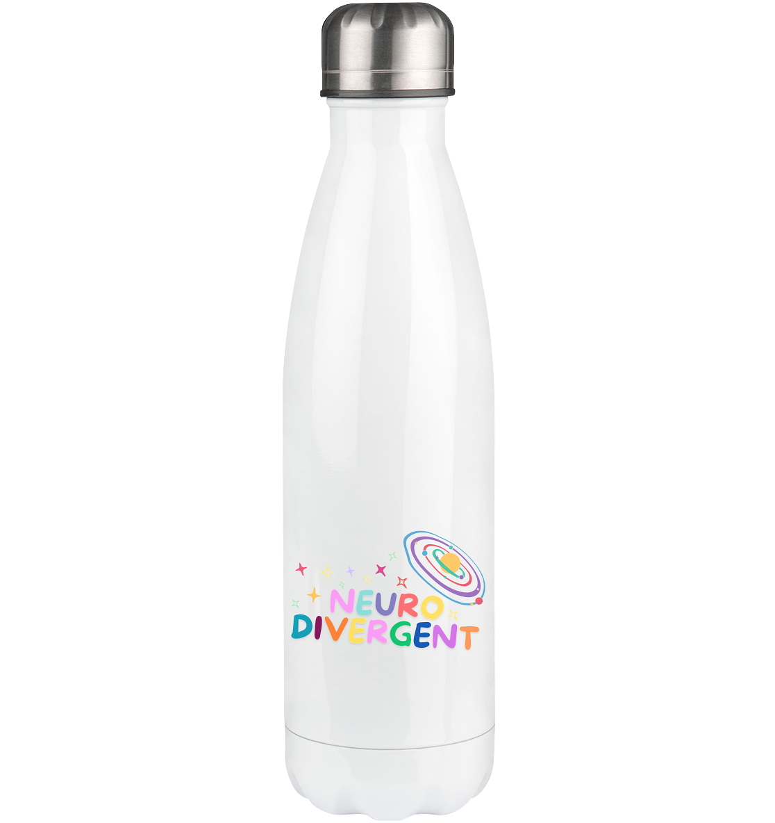 Neurodivergent "Planet Edition" - Thermoflasche 500ml