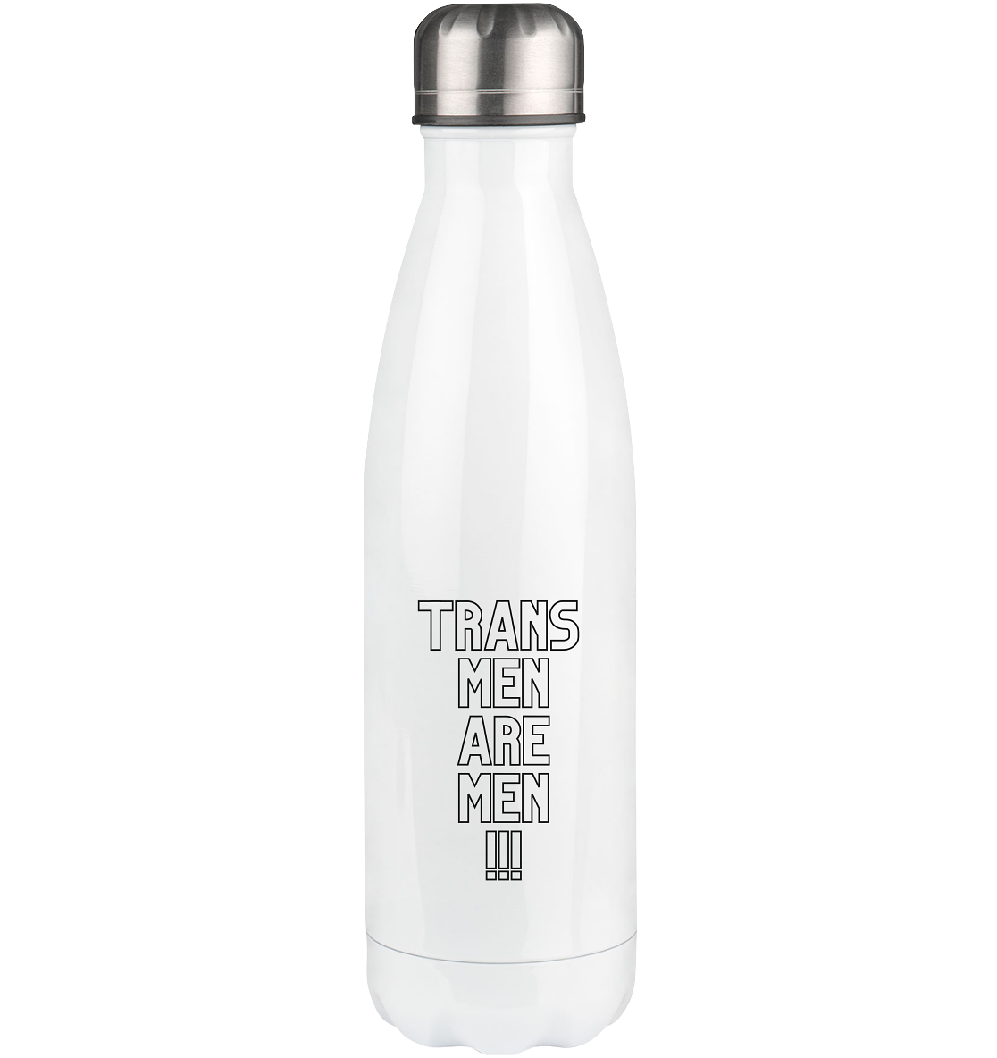 Trans Men are Men "Statement Edition" - Thermoflasche 500ml