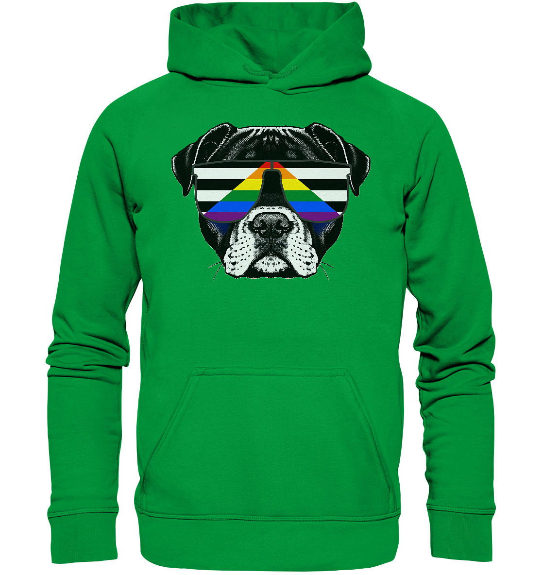 Straight Ally Doggo - Basic Unisex Hoodie