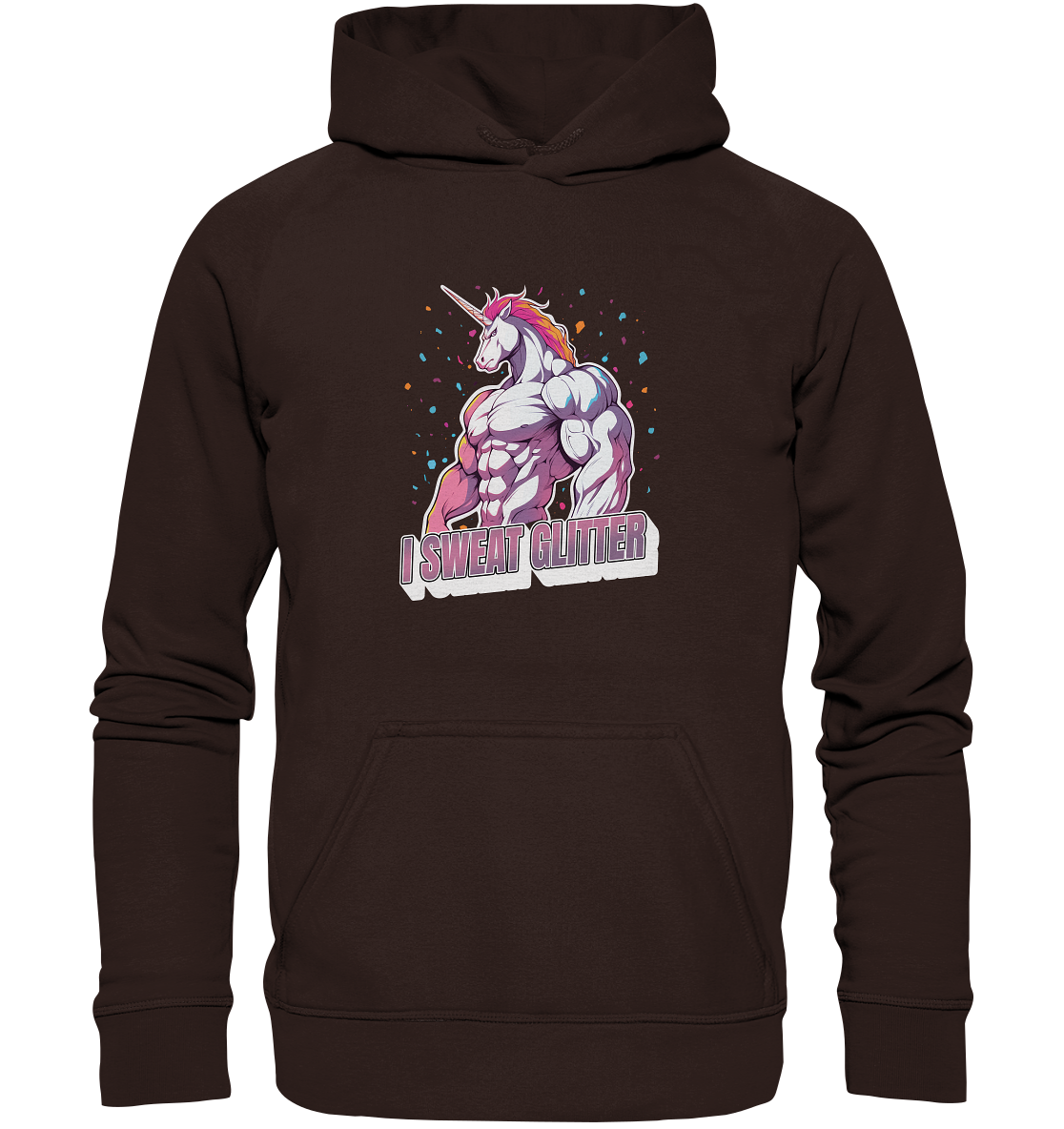 I sweat Glitter - Basic Unisex Hoodie