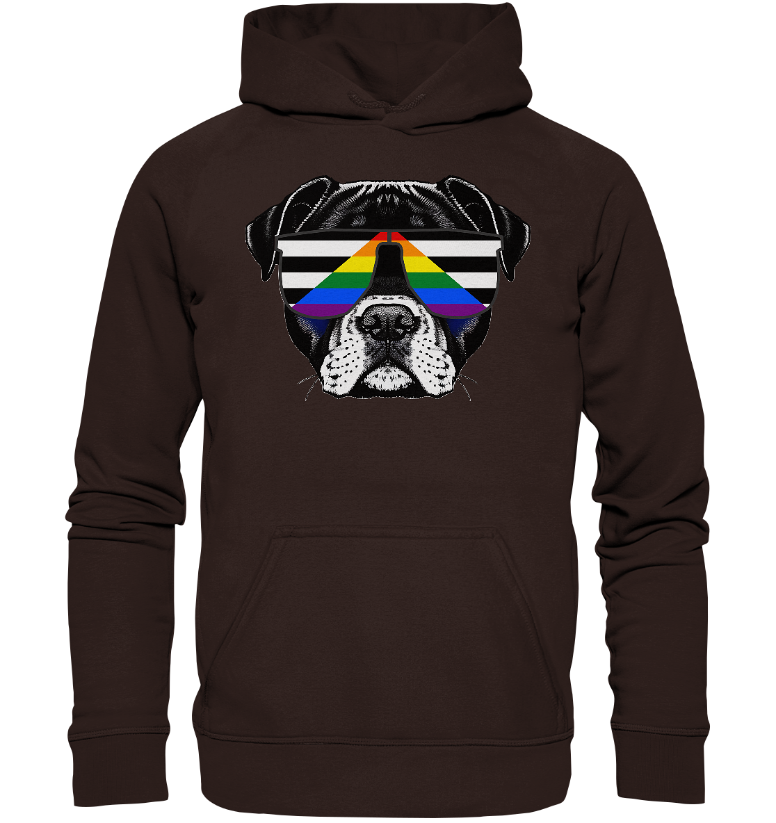 Straight Ally Doggo - Basic Unisex Hoodie