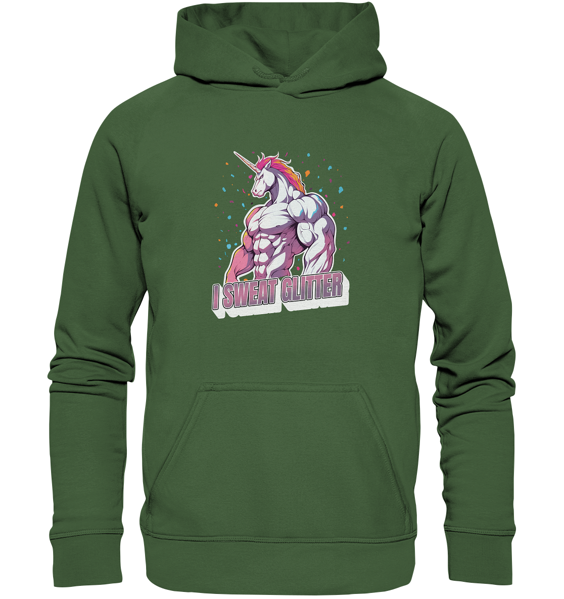 I sweat Glitter - Basic Unisex Hoodie