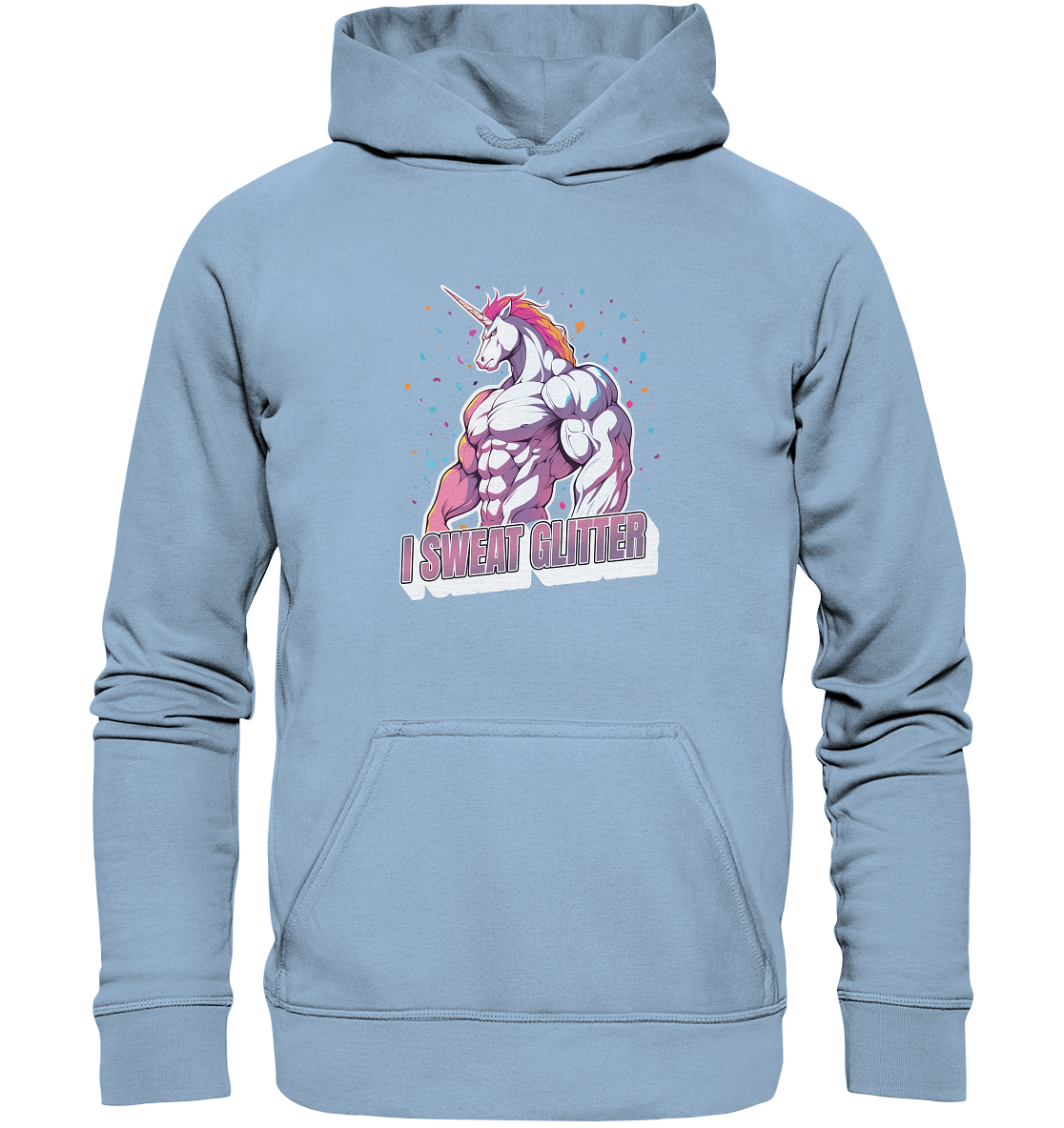 I sweat Glitter - Basic Unisex Hoodie