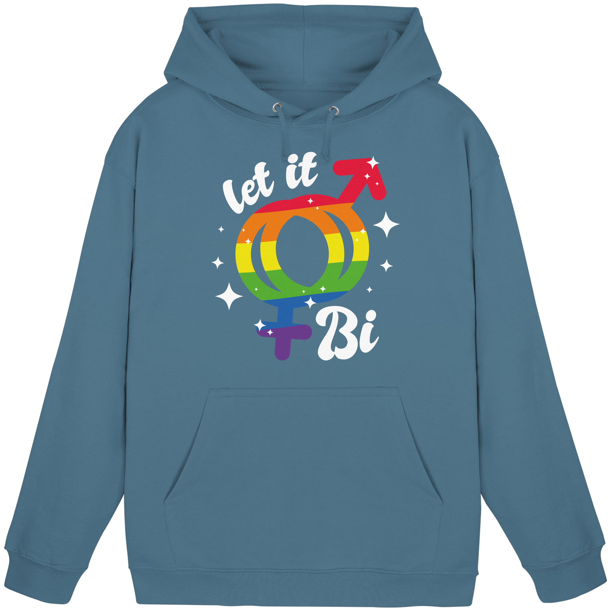 Let it Bi - Basic Unisex Hoodie