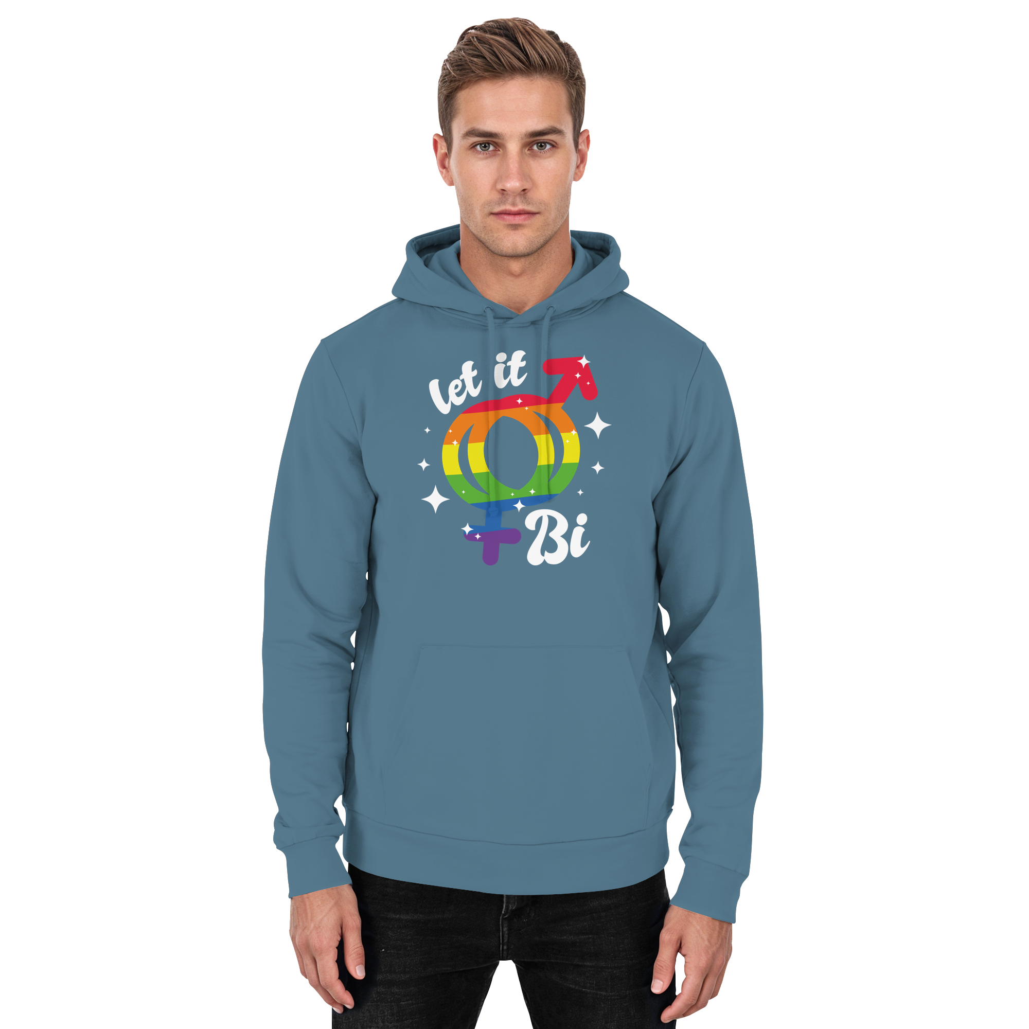 Let it Bi - Basic Unisex Hoodie