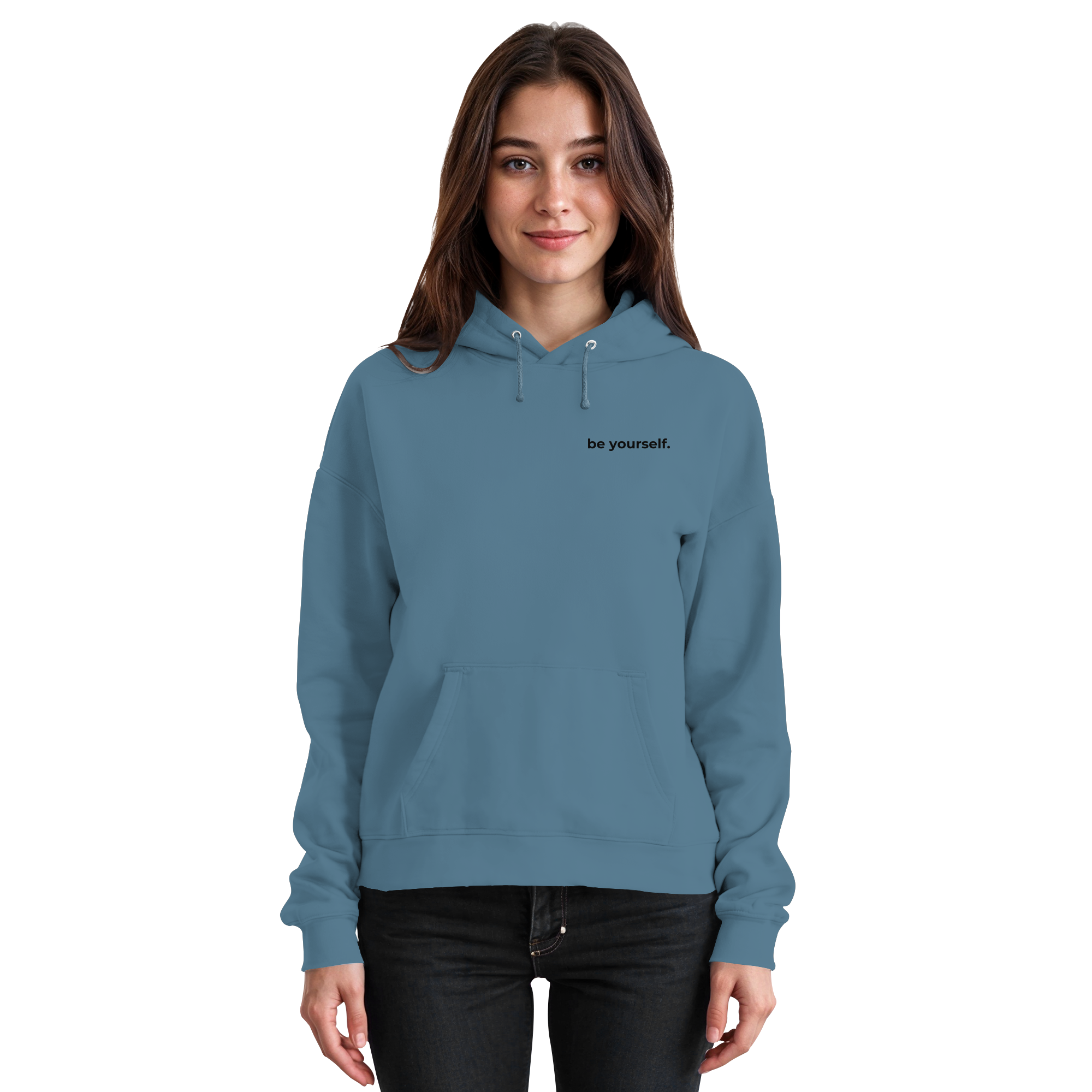 Trans Umbrella Backprint - Basic Unisex Hoodie