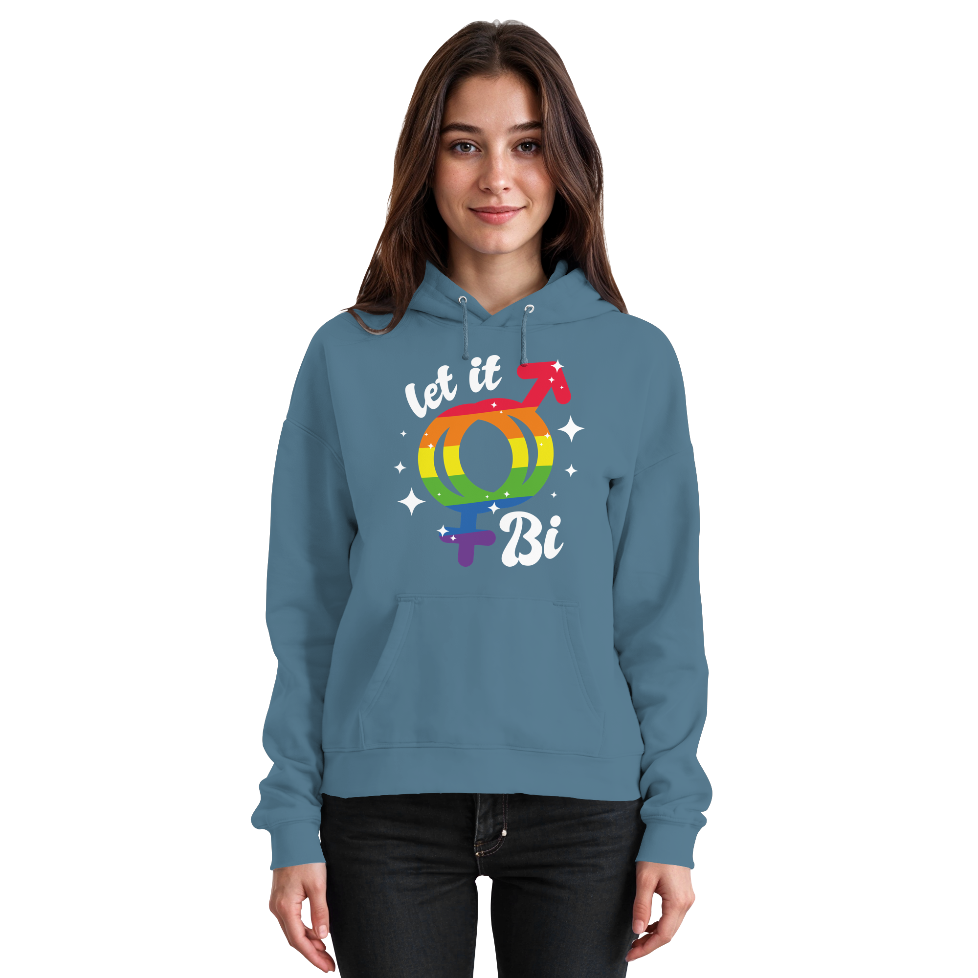 Let it Bi - Basic Unisex Hoodie