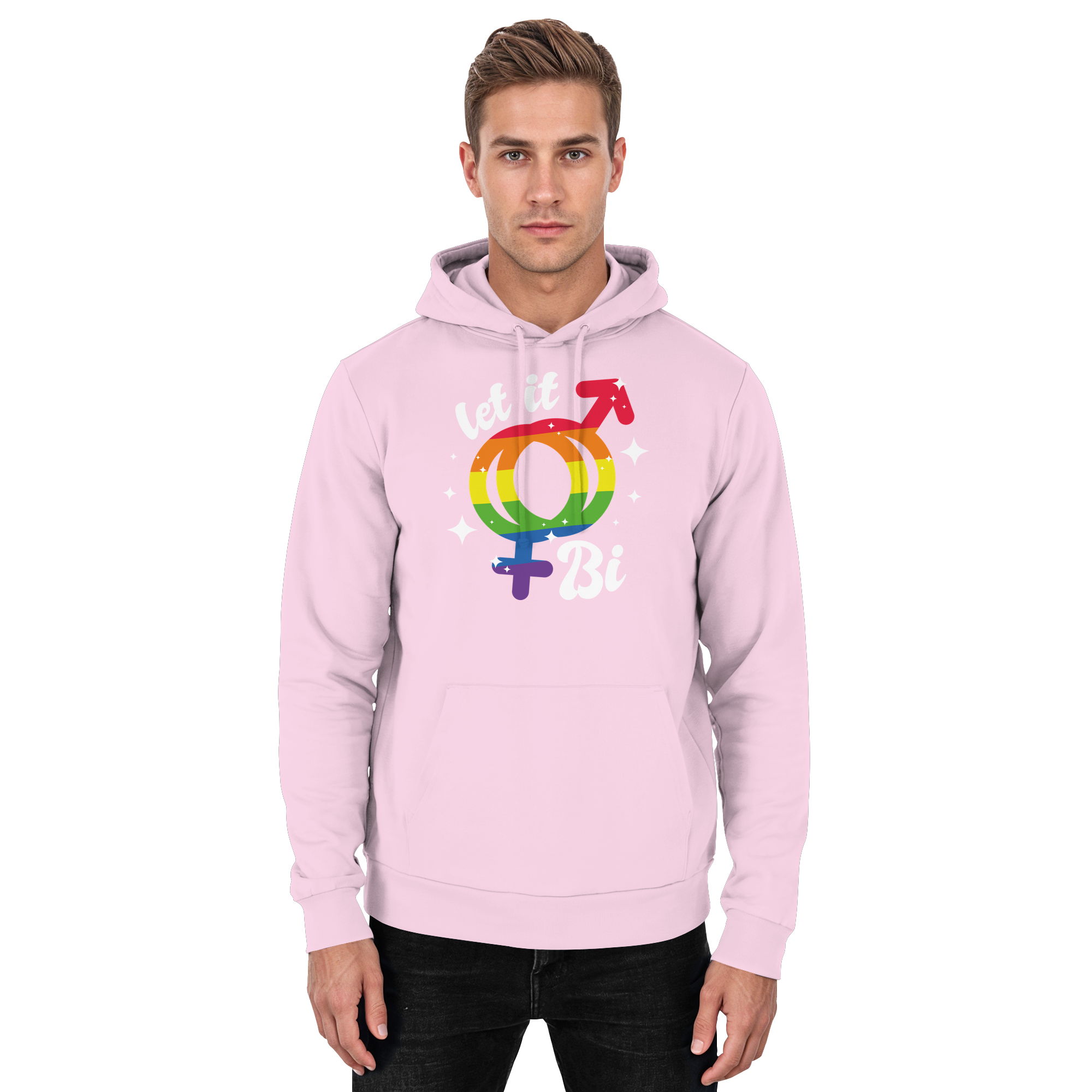 Let it Bi - Basic Unisex Hoodie