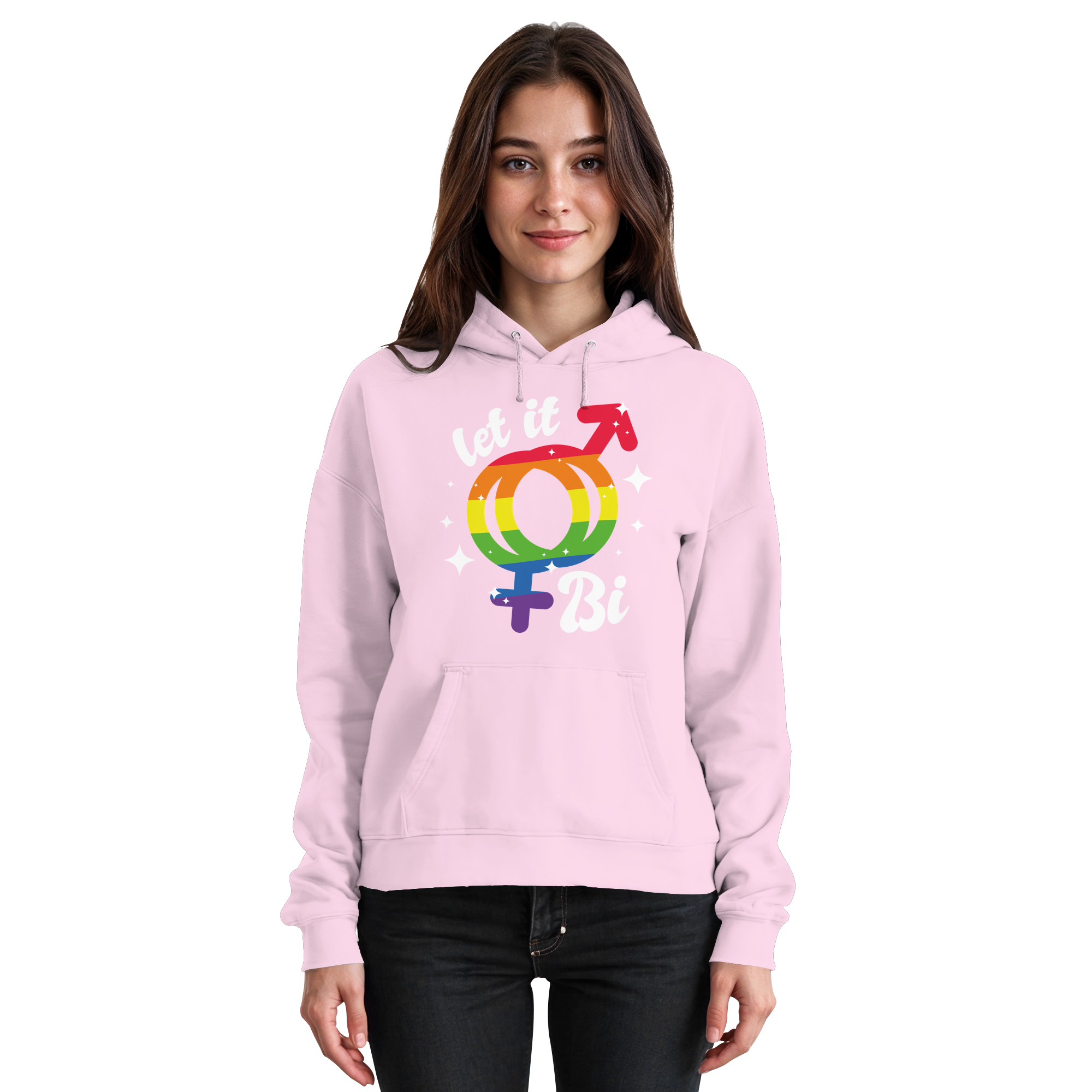 Let it Bi - Basic Unisex Hoodie