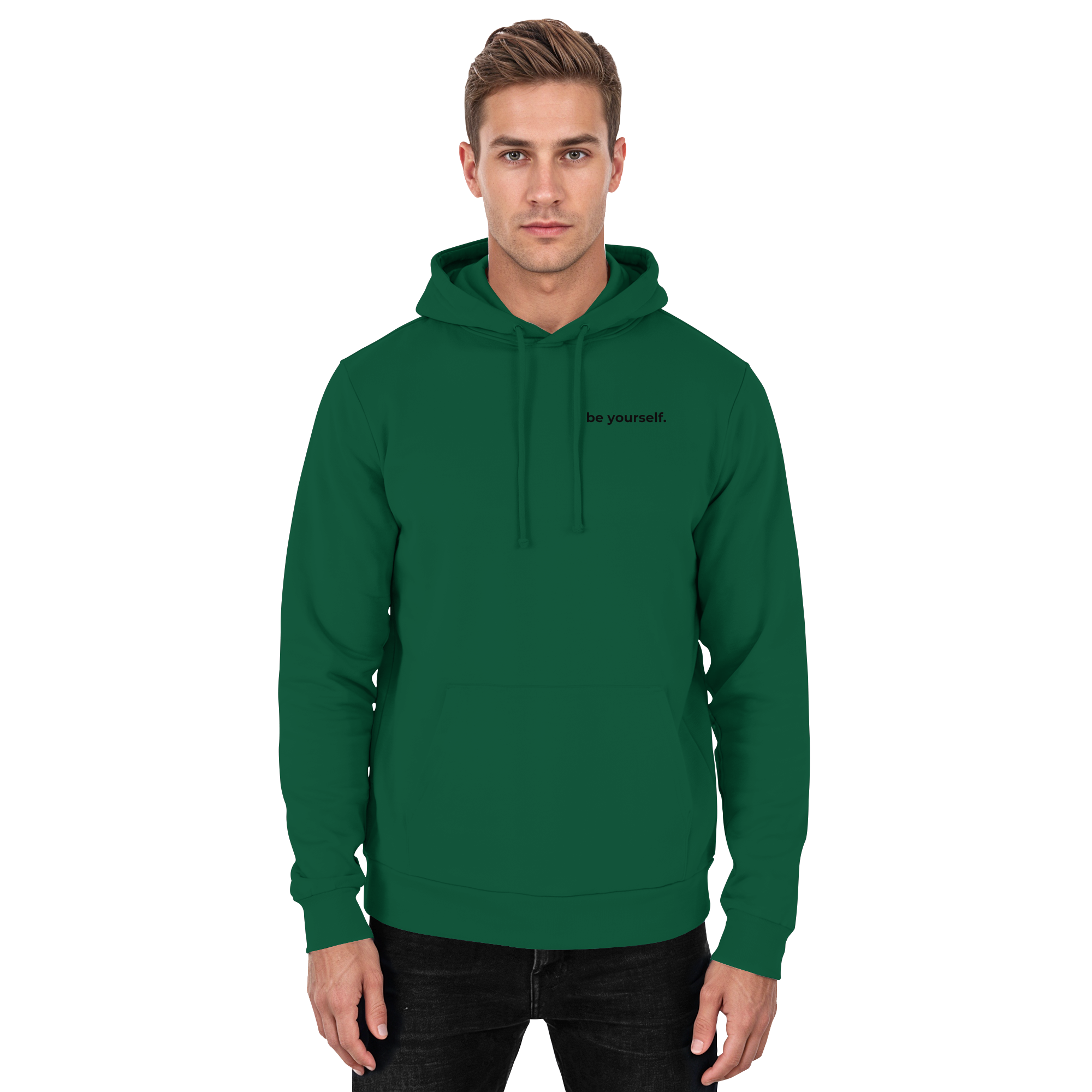 Trans Umbrella Backprint - Basic Unisex Hoodie