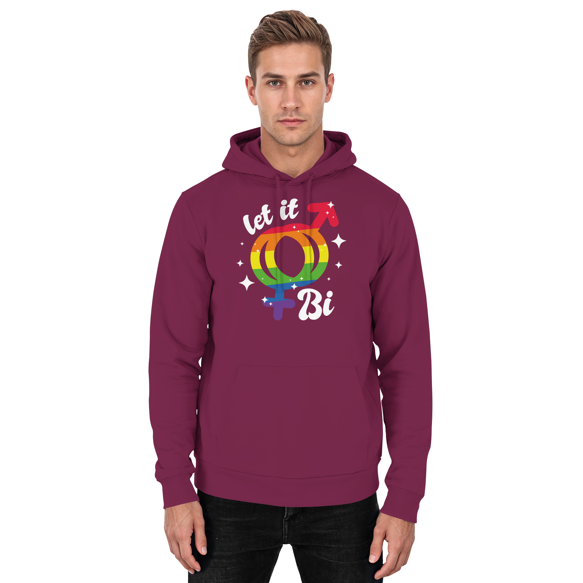 Let it Bi - Basic Unisex Hoodie