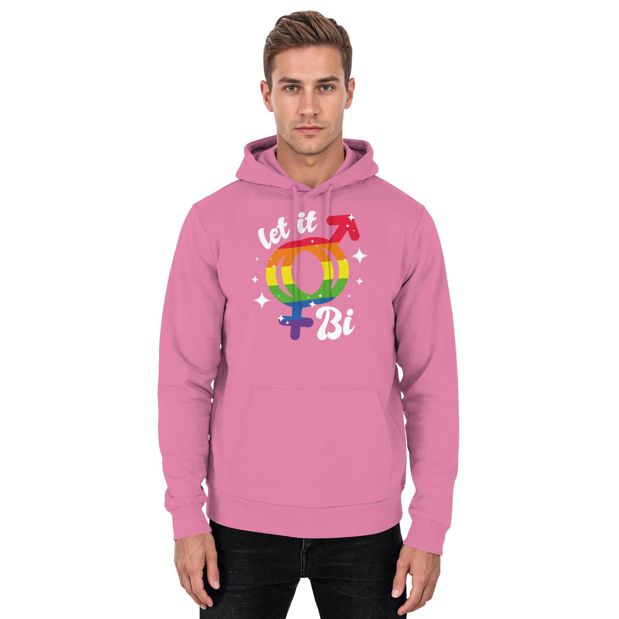 Let it Bi - Basic Unisex Hoodie
