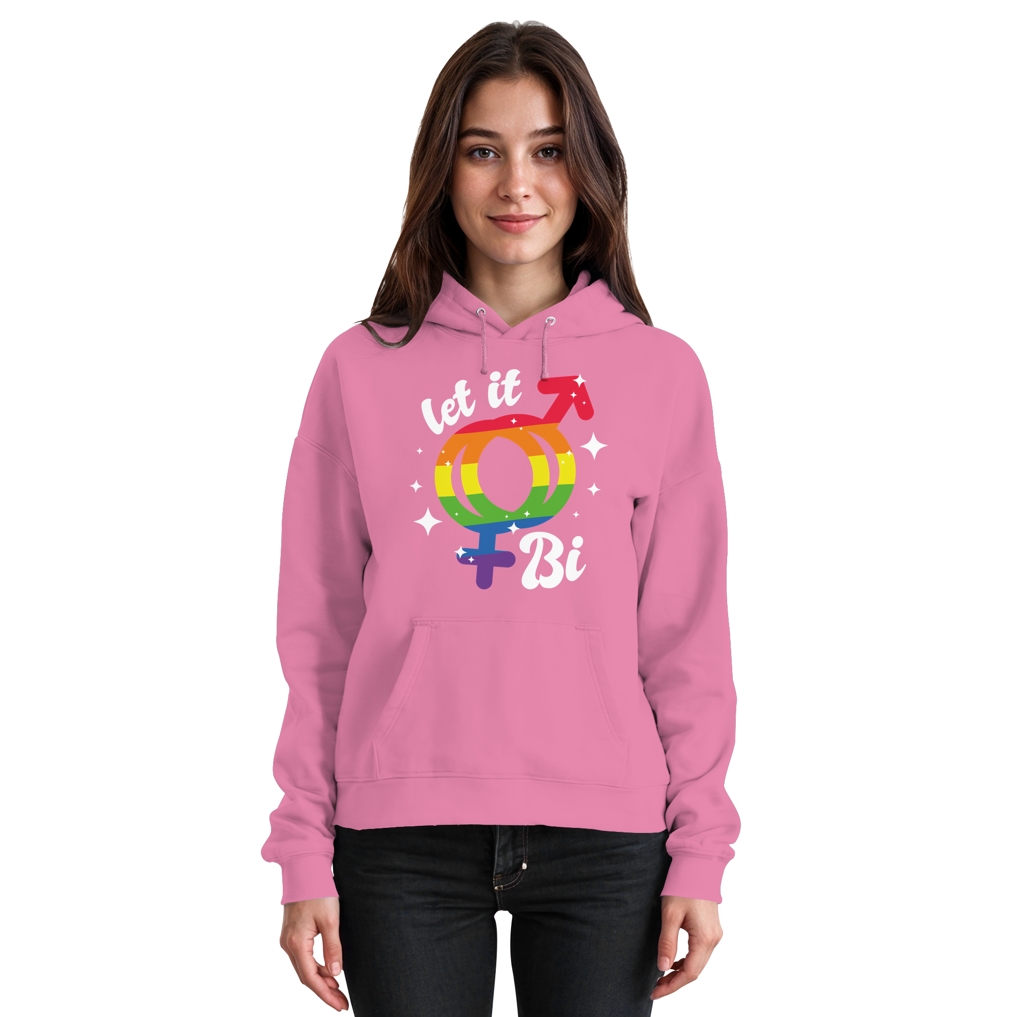 Let it Bi - Basic Unisex Hoodie
